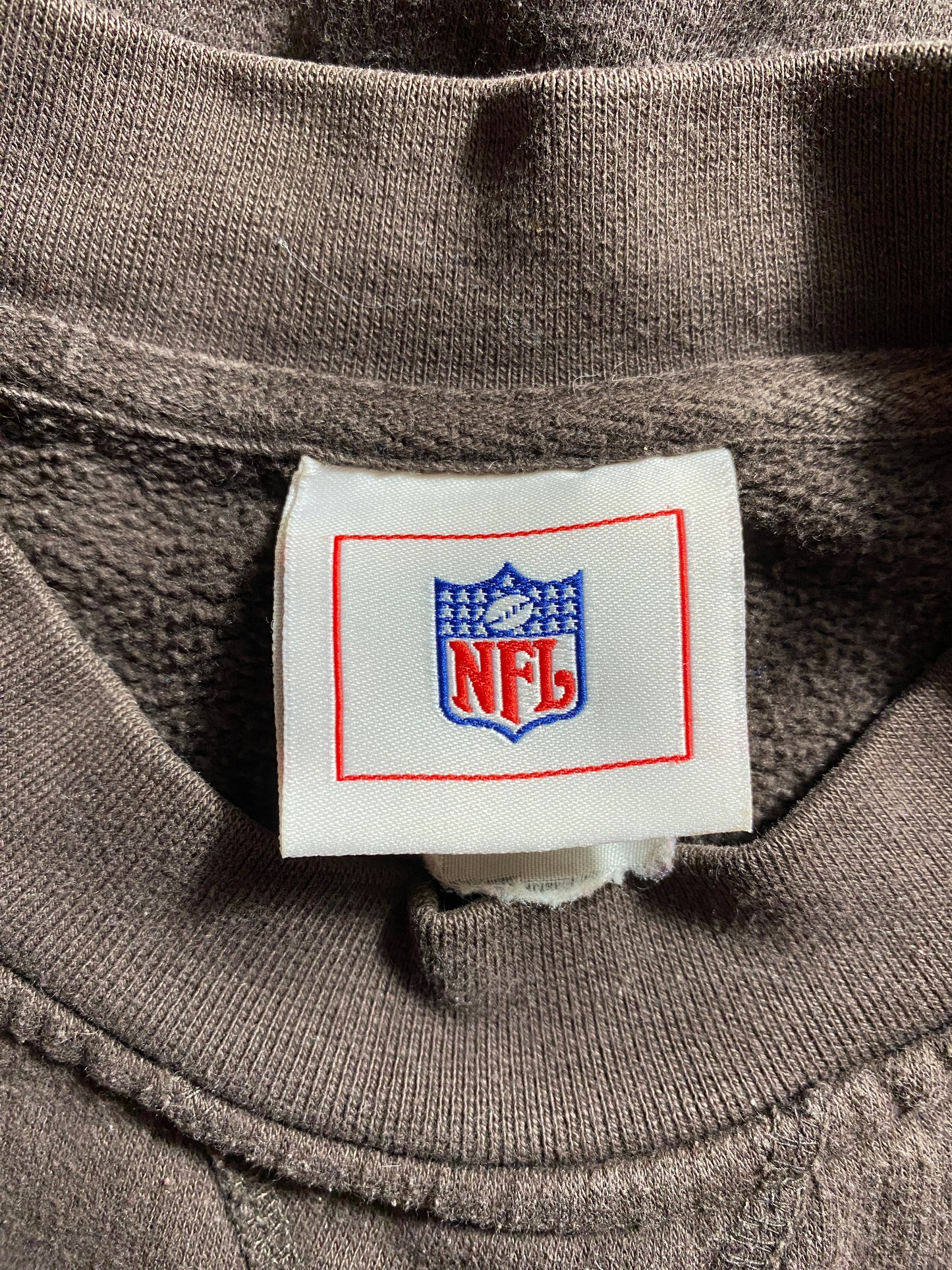00’ CLEVELAND BROWNS Size Approx. XL NFL Sweat-Shirt / F9467S