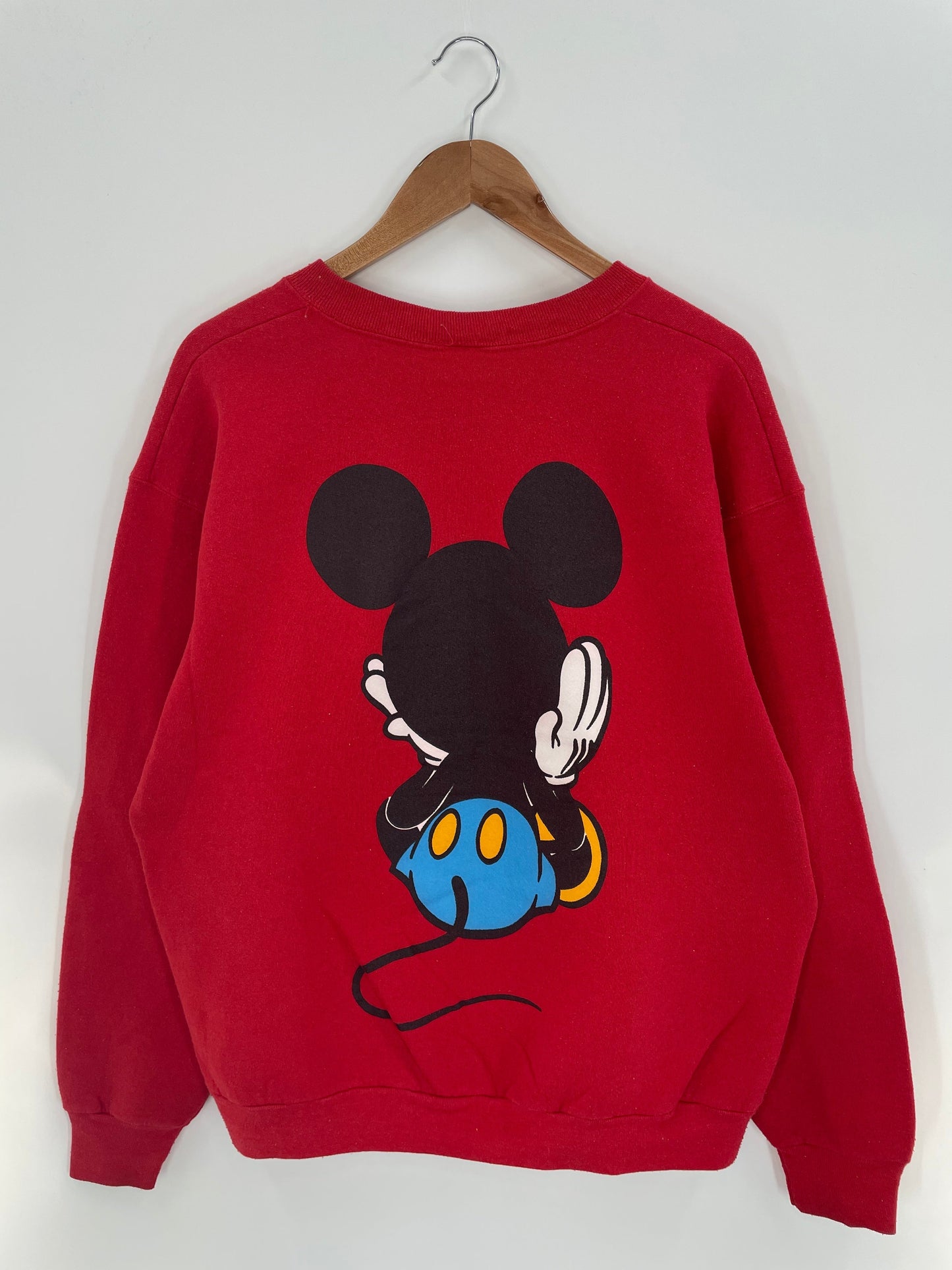 90’s DISNEY MICKEY Made in USA Size L Vintage Sweat-shirt / F2700S