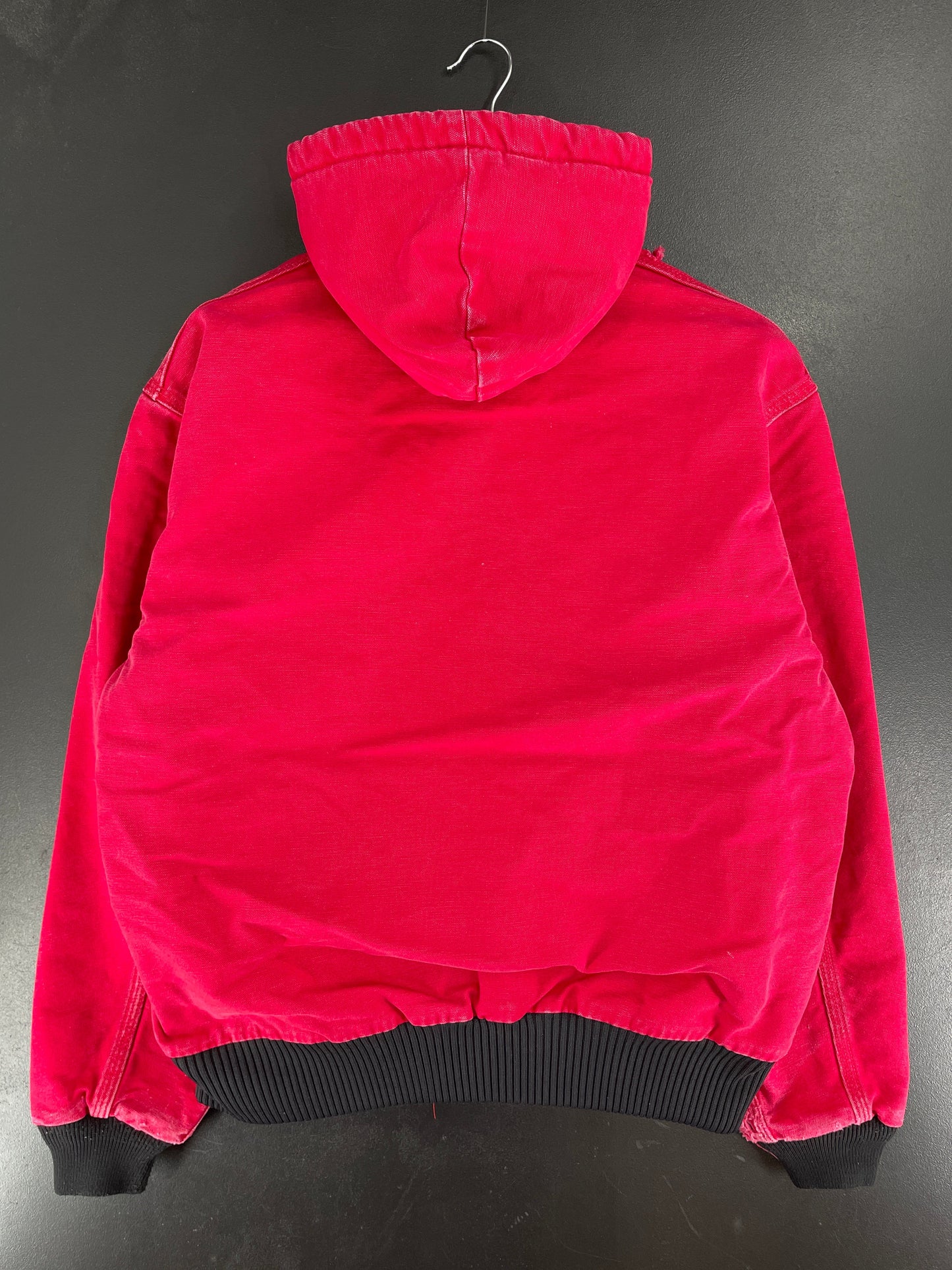 Vintage CARHARTT Size L Zip-Up Hoodie Duck Jacket / F7142J