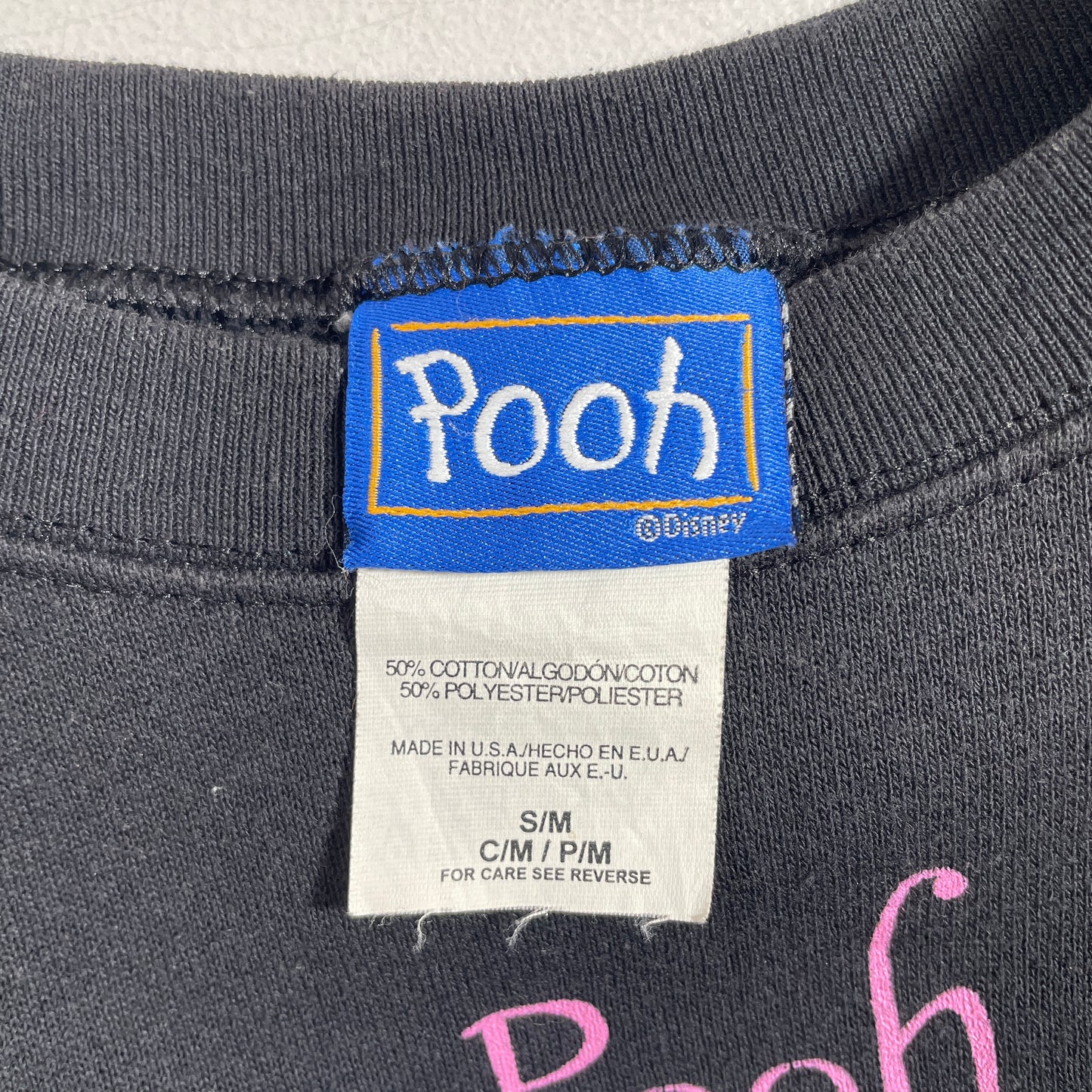 (Ladies.S/M) 90’s WINNIE THE POOH Vintage Sweatshirt / A1228S