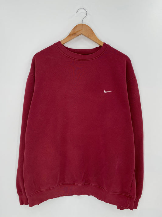 00’ NIKE MINI SWOOSH Size XL Vintage Sweat-shirt / F8202S