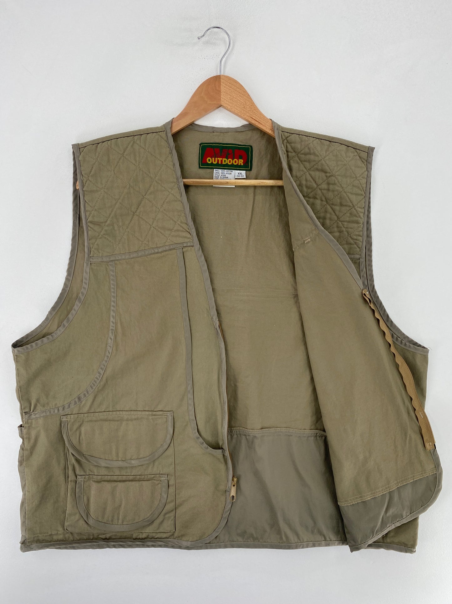 Vintage AVID OUTDOOR Size XXL Hunting Vest / G201J
