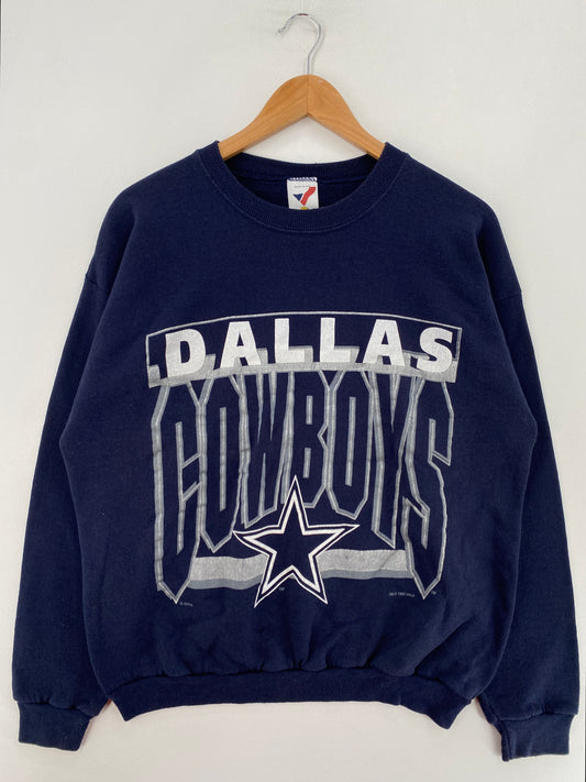 1992 DALLAS COWBOYS Made in USA Size XL Vintage NFL Sweat-Shirt / G3664S