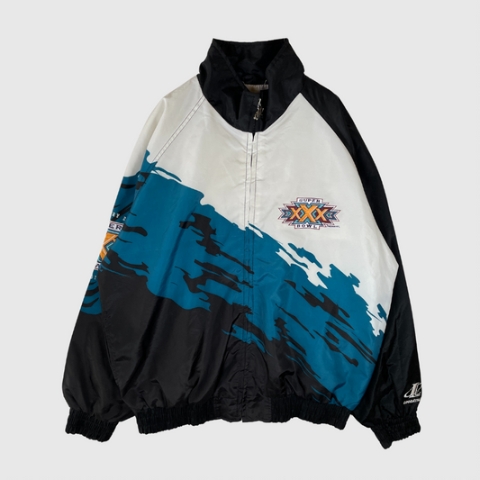 (L) 1996 SUPER BOWL Vintage NFL Nylon Jacket / A0018N