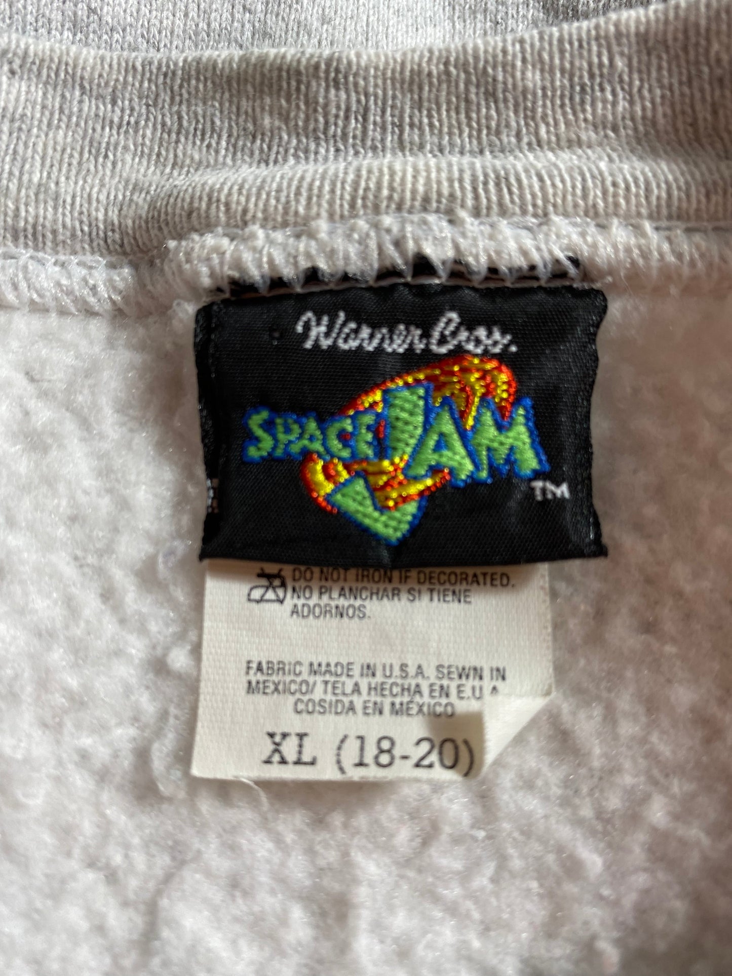1996 LOONEY TUNES Size Kids XL Vintage Sweat-shirt / F5785S