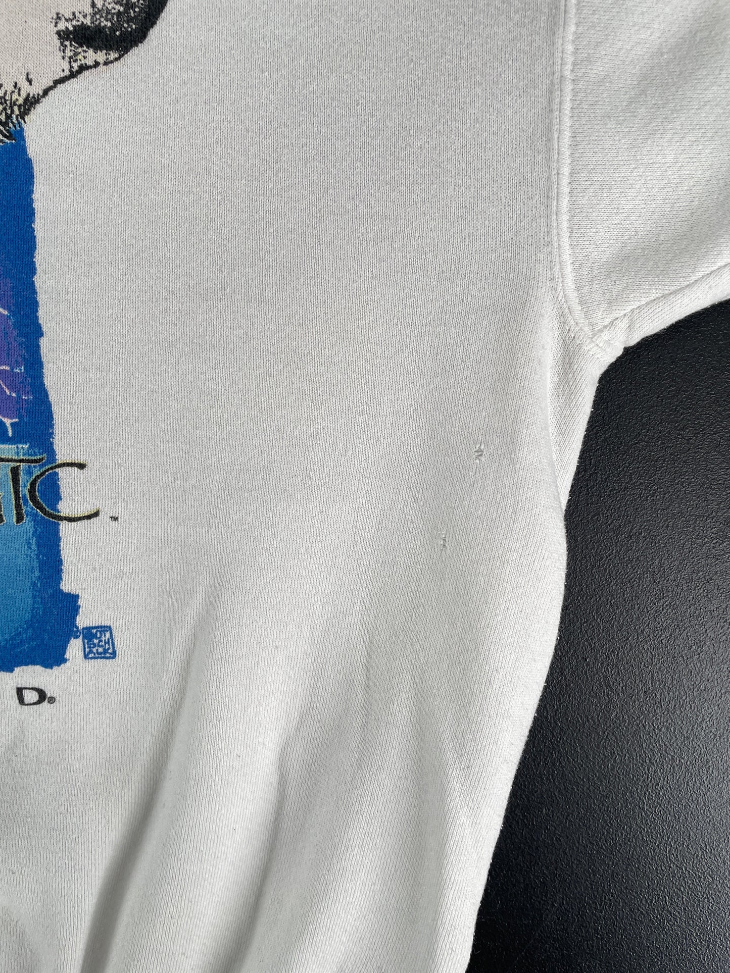 90's WILD ARCTIC Made in USA Size XL Vintage Animal Hoodie Sweat-shirt / G4304S