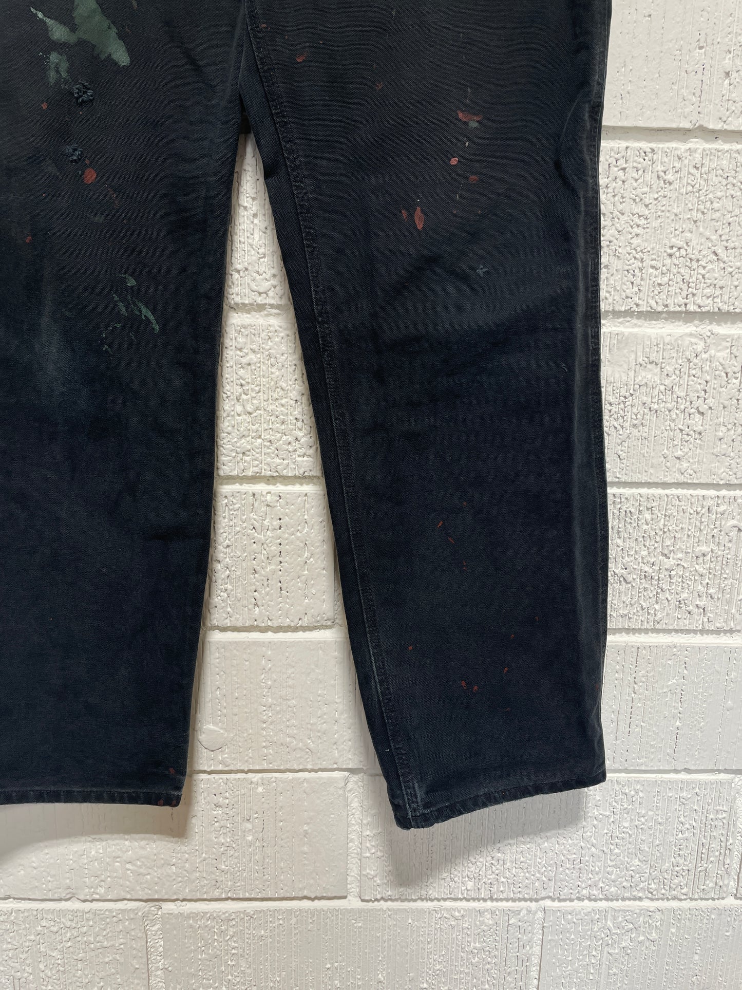 (W34xL31) Vintage CARHARTT Distressed Style Duck Pants / A1164P
