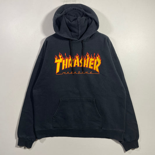 (M) 00’ THRASHER Vintage Hoodie Sweatshirt / A1111S
