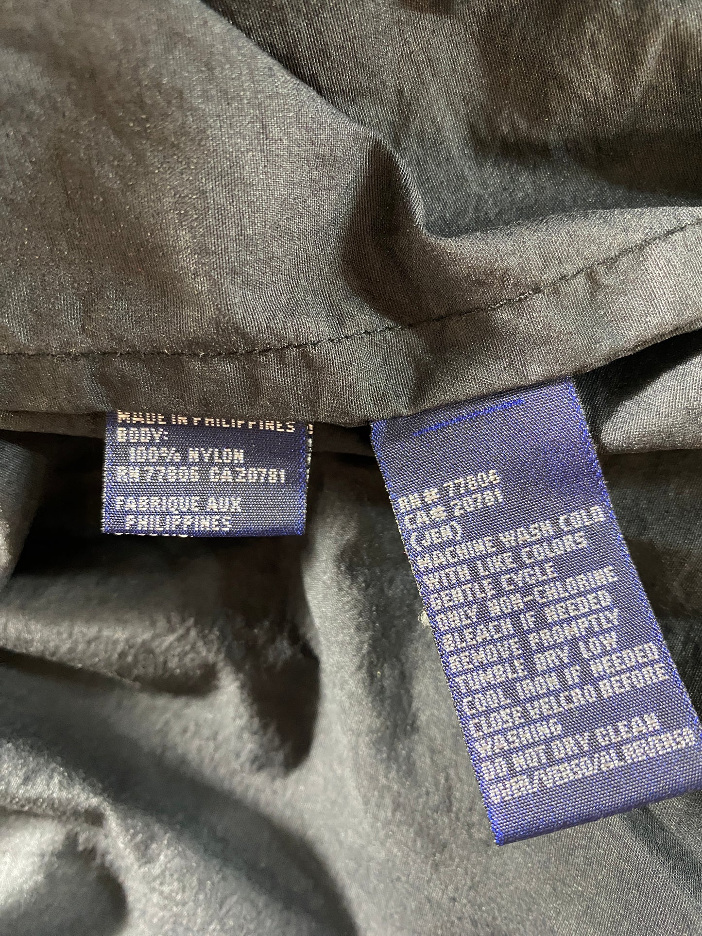 90’s TOMMY HILFIGER Size XXL Half-zip Nylon Jacket / G4483N