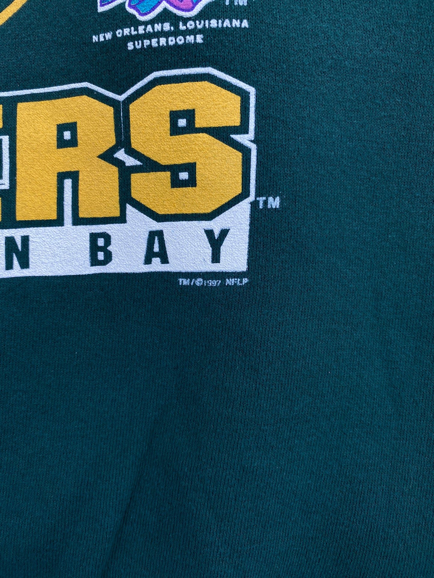 1996 GREEN BAY PACKERS Made in USA Size M Vintage NFL Sweatshirt / G6298S