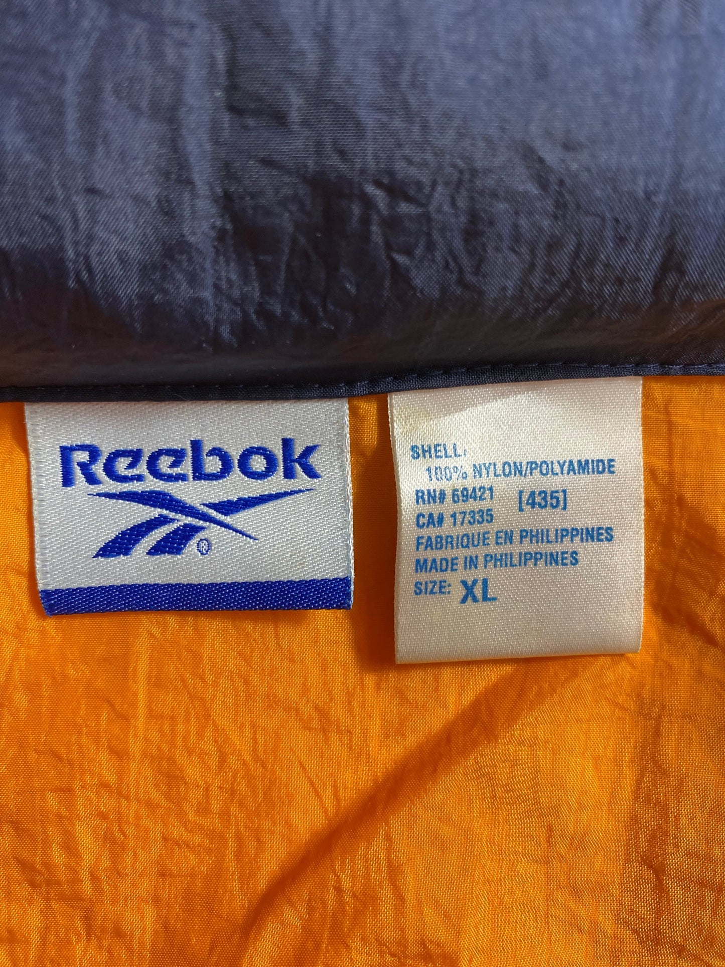00’ REEBOK Size XL Vintage Nylon-Jacket / F8247N
