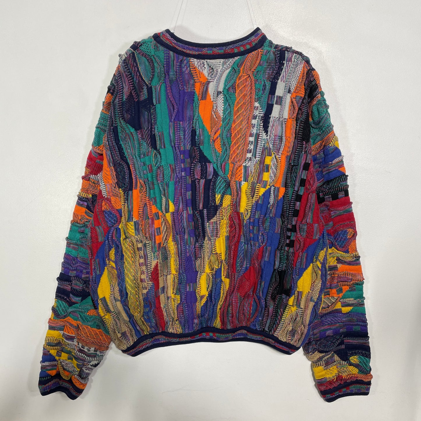 (Approx.L) Vintage COOGI Style 3D Knit Sweater / A1477K