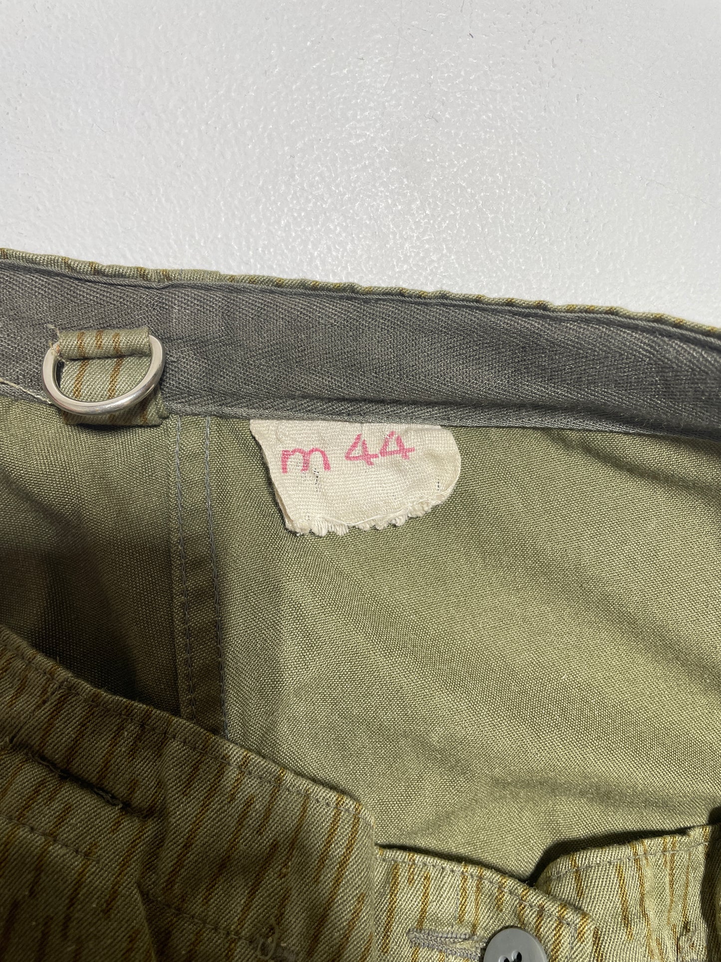 (W32xL27.5) Vintage Raindrop Camo Pants / A1385P