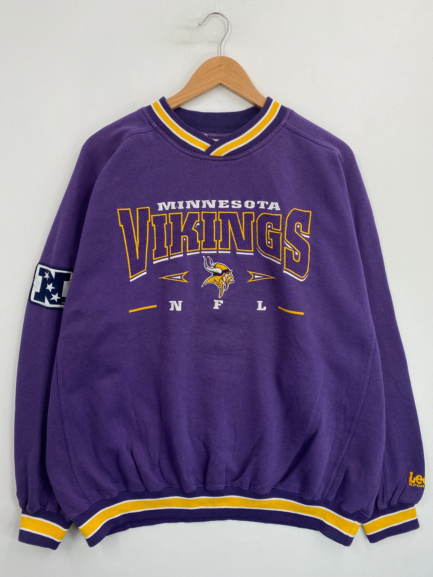 Vintage MINNESOTA VIKINGS Size XL NFL Sweat-Shirt / G6296S