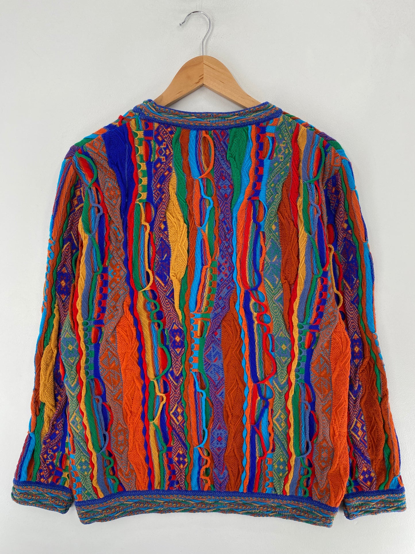 Vintage 3D-COOGI STYLE Size M Cotton Knit Sweater / F6610K