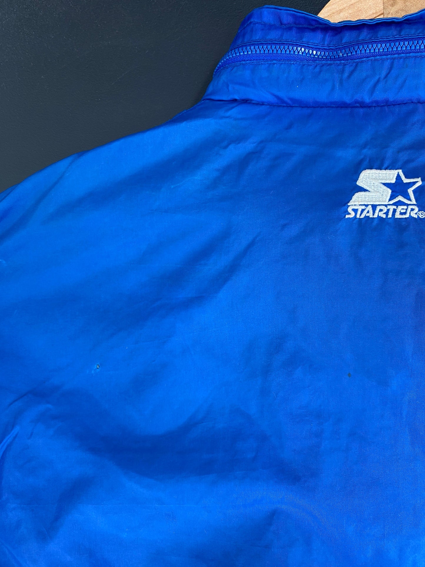 90’s STARTER x NEW YORK KNICKS Size XL NBA Nylon Jacket / F4539N