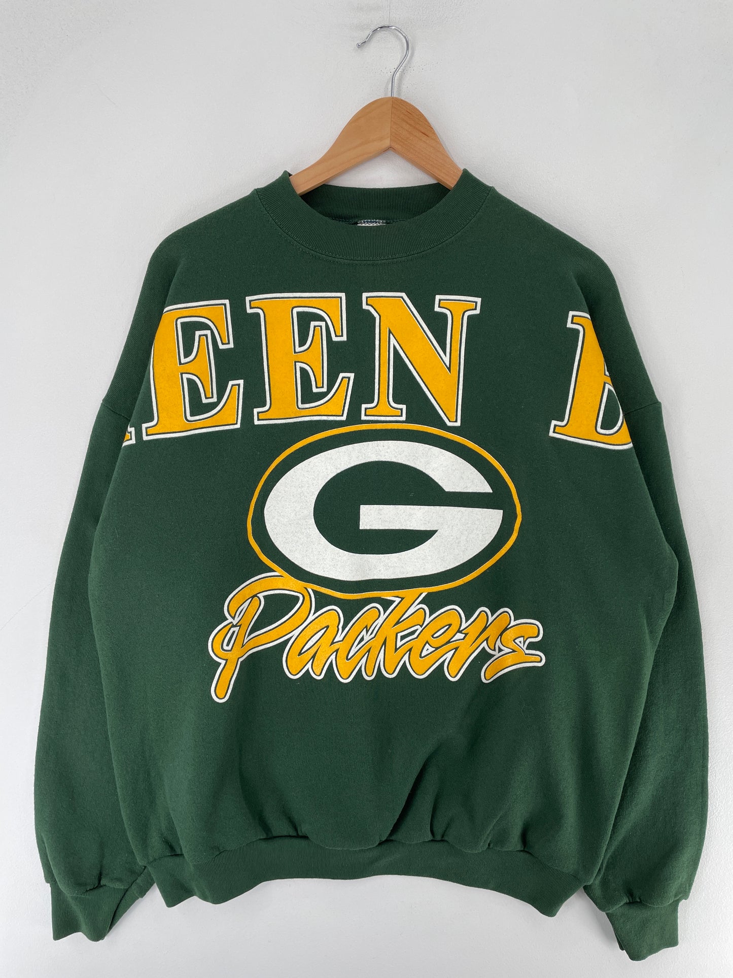 Vintage GREEN BAY PACKERS Size XL NFL Sweat-shirt / F3584S