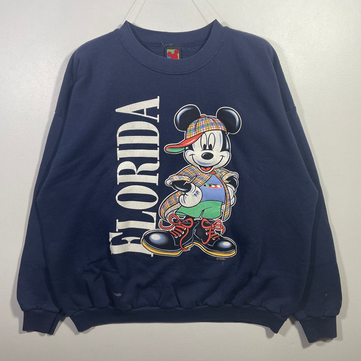 (XL) 90’s DISNEY MICKEY Vintage Sweatshirt / A0883S