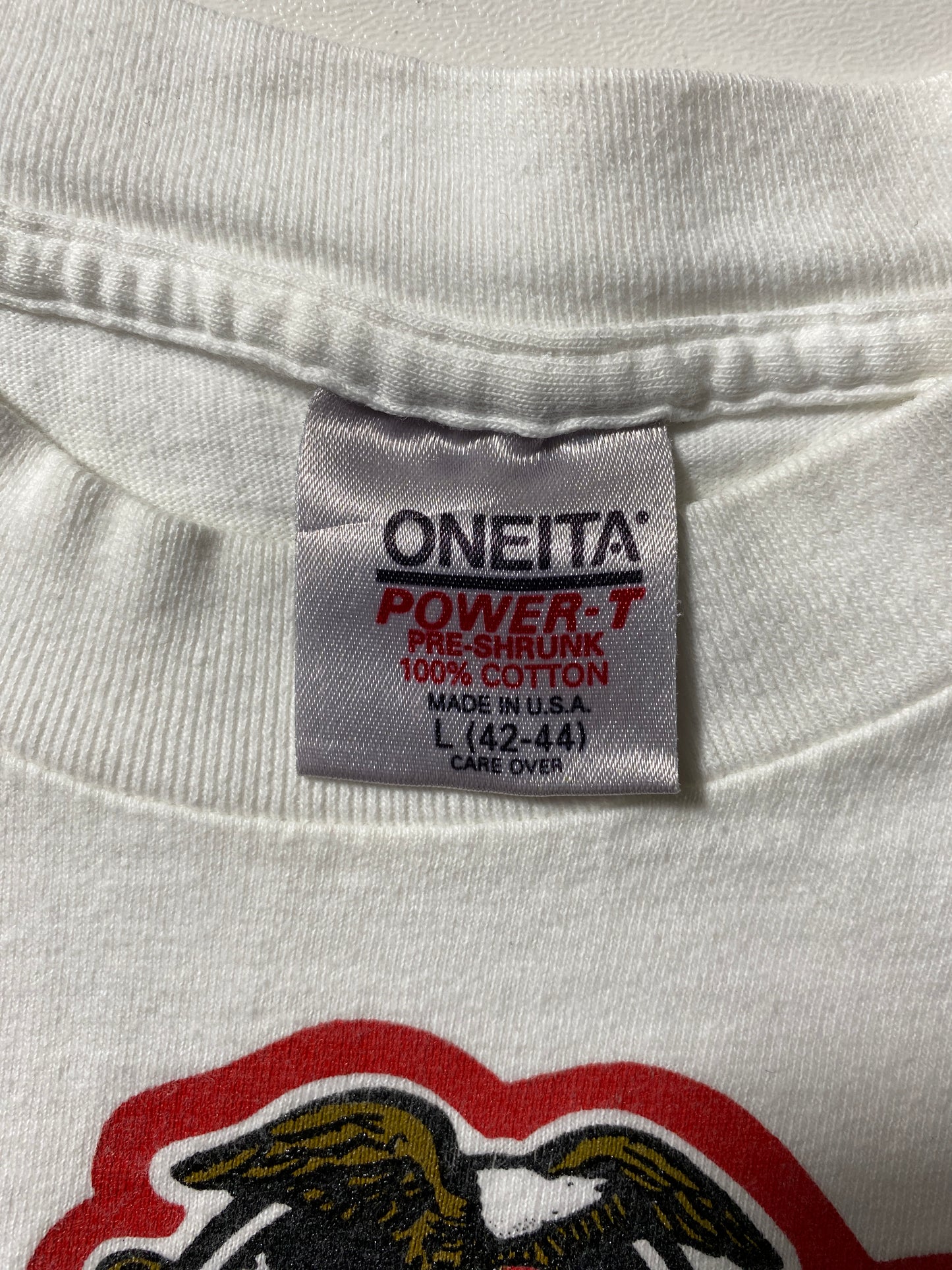 90's SANTA CLARA Made in USA Size L Vintage T-Shirt / G7216T