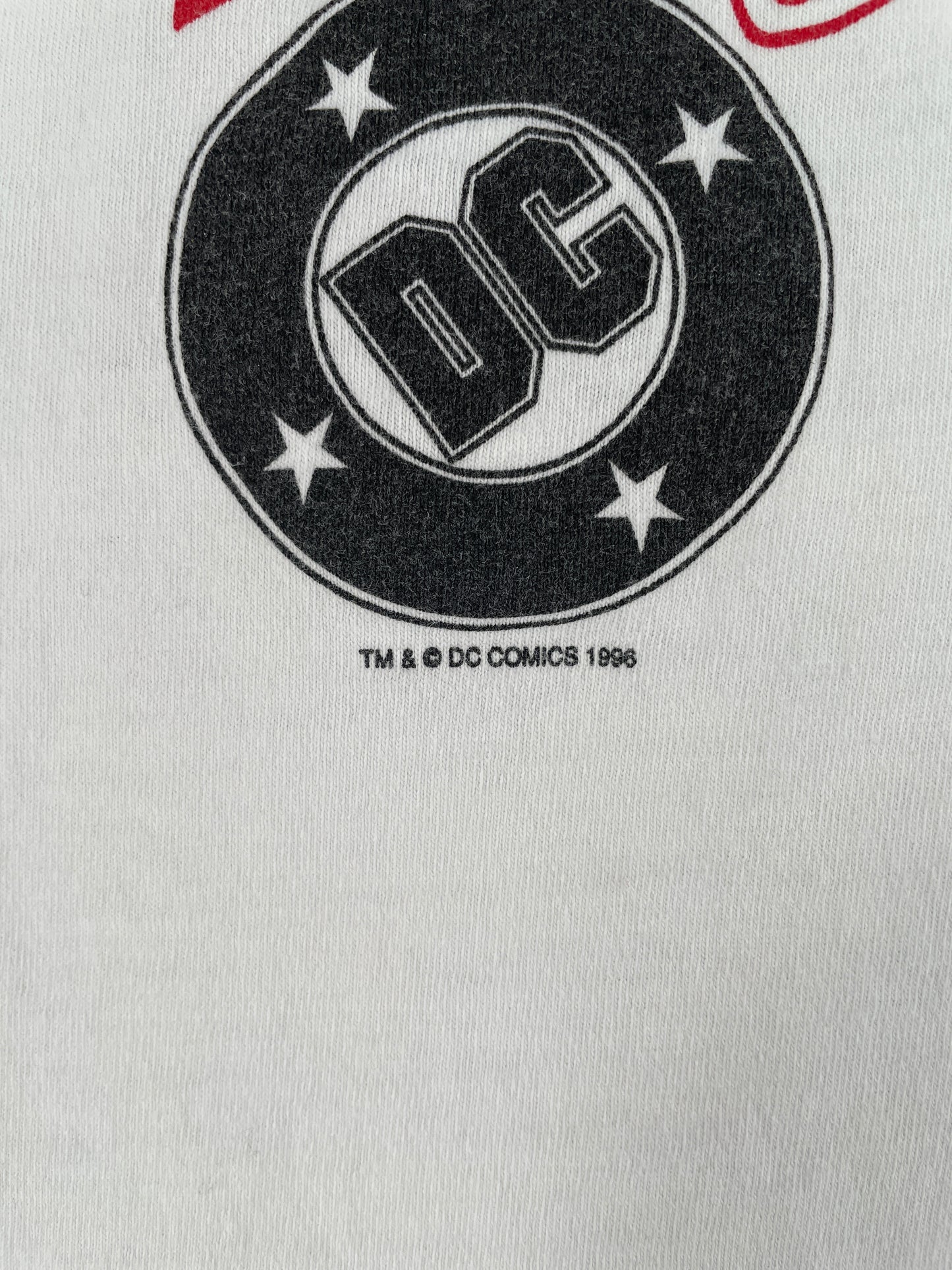 1996 DC COMICS TIME WARNER Made in USA Size XL Vintage T-shirt / G7273T