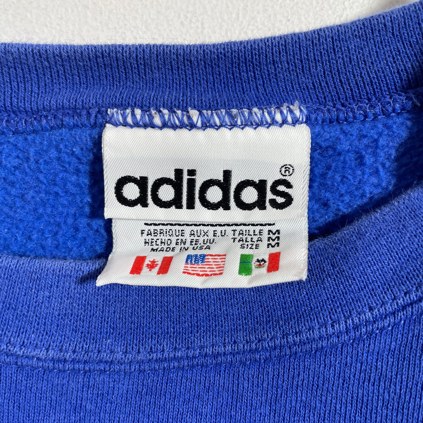 (M) 90’s ADIDAS Vintage Sweatshirt / A1147S
