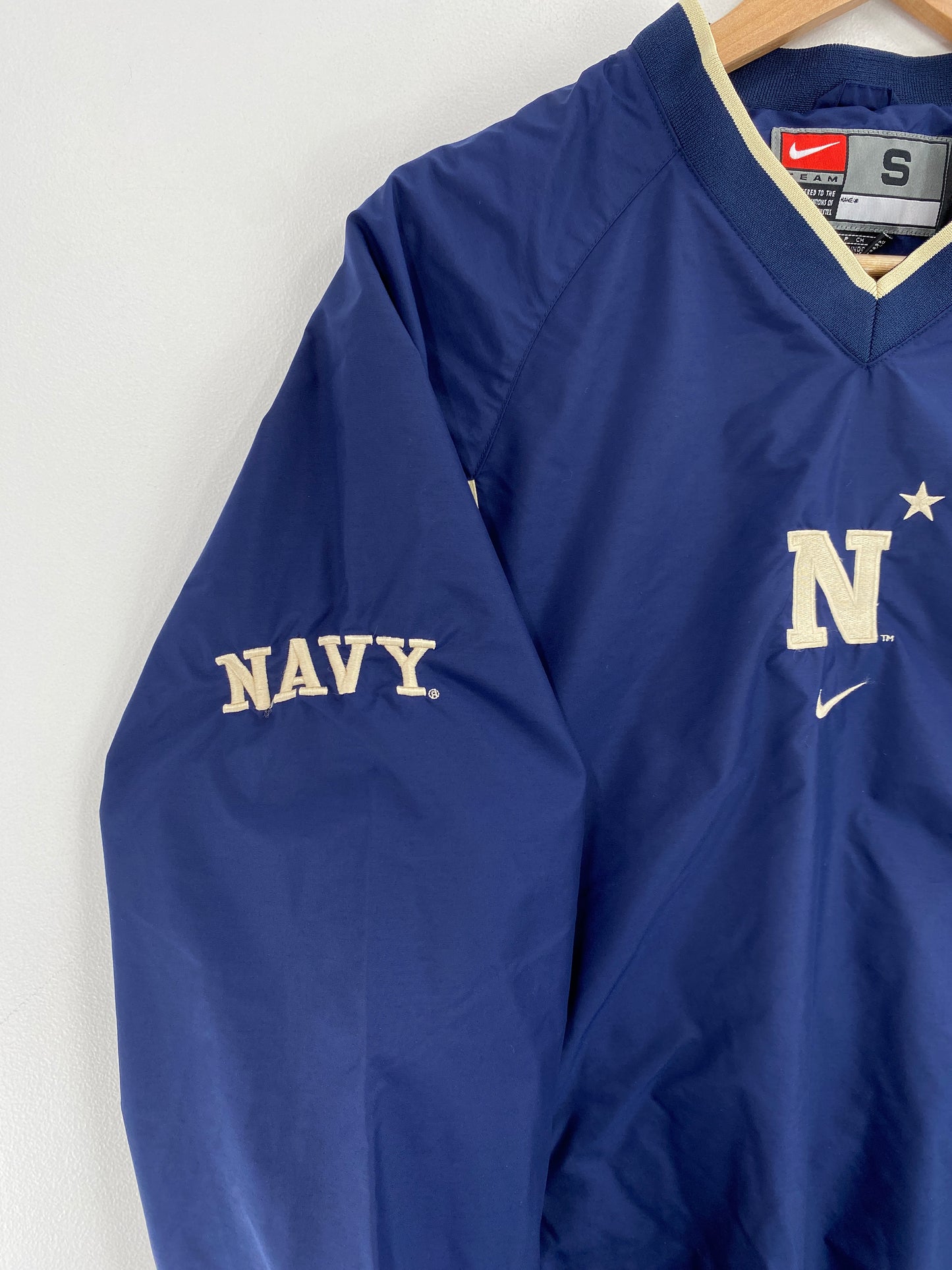 00' NIKE x NAVY Size S Vintage Nylon Jacket / G4768N