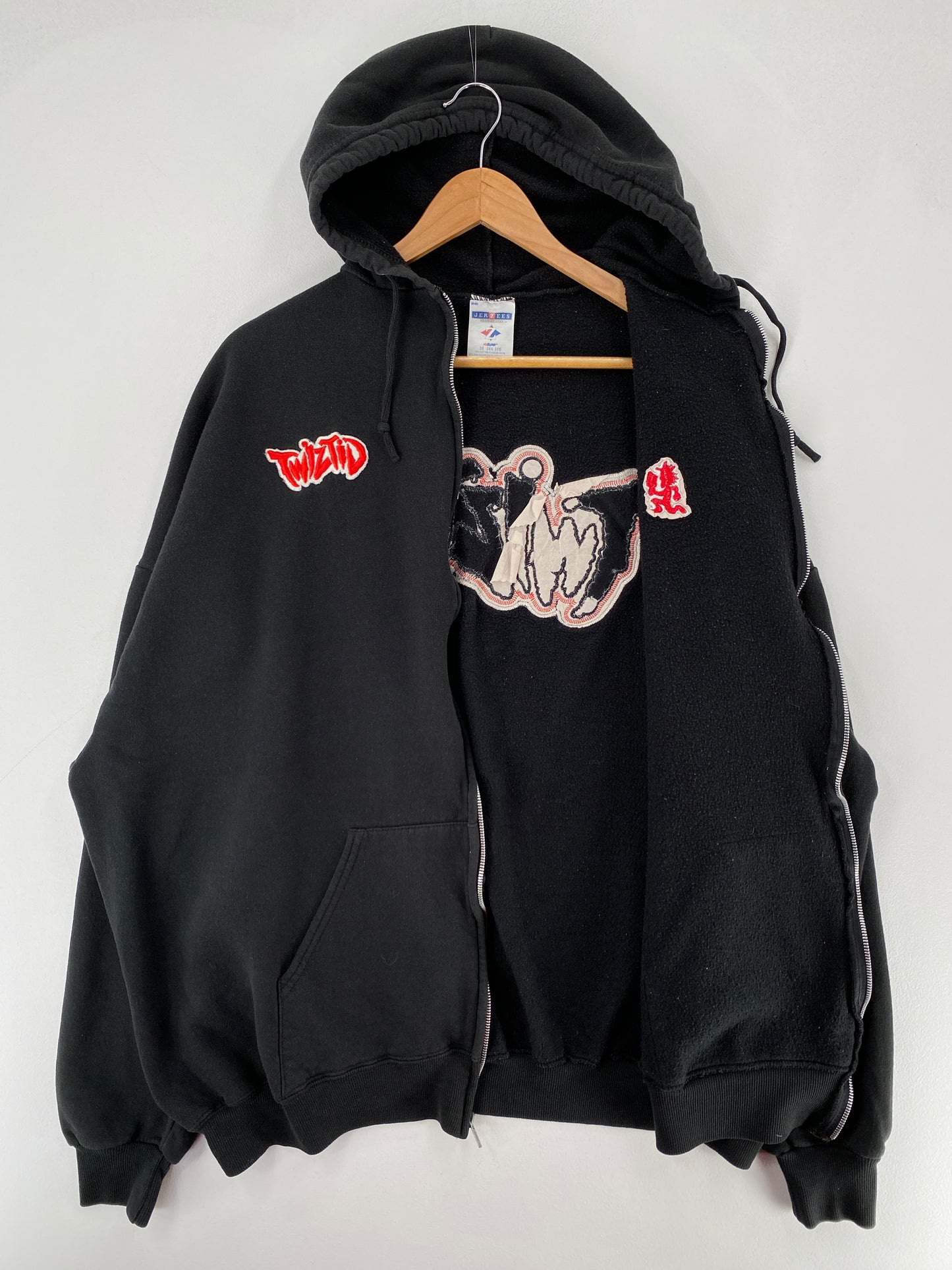 00’ TWIZTID Size XXXL Music Zip-up Sweat-shirt / F6425S