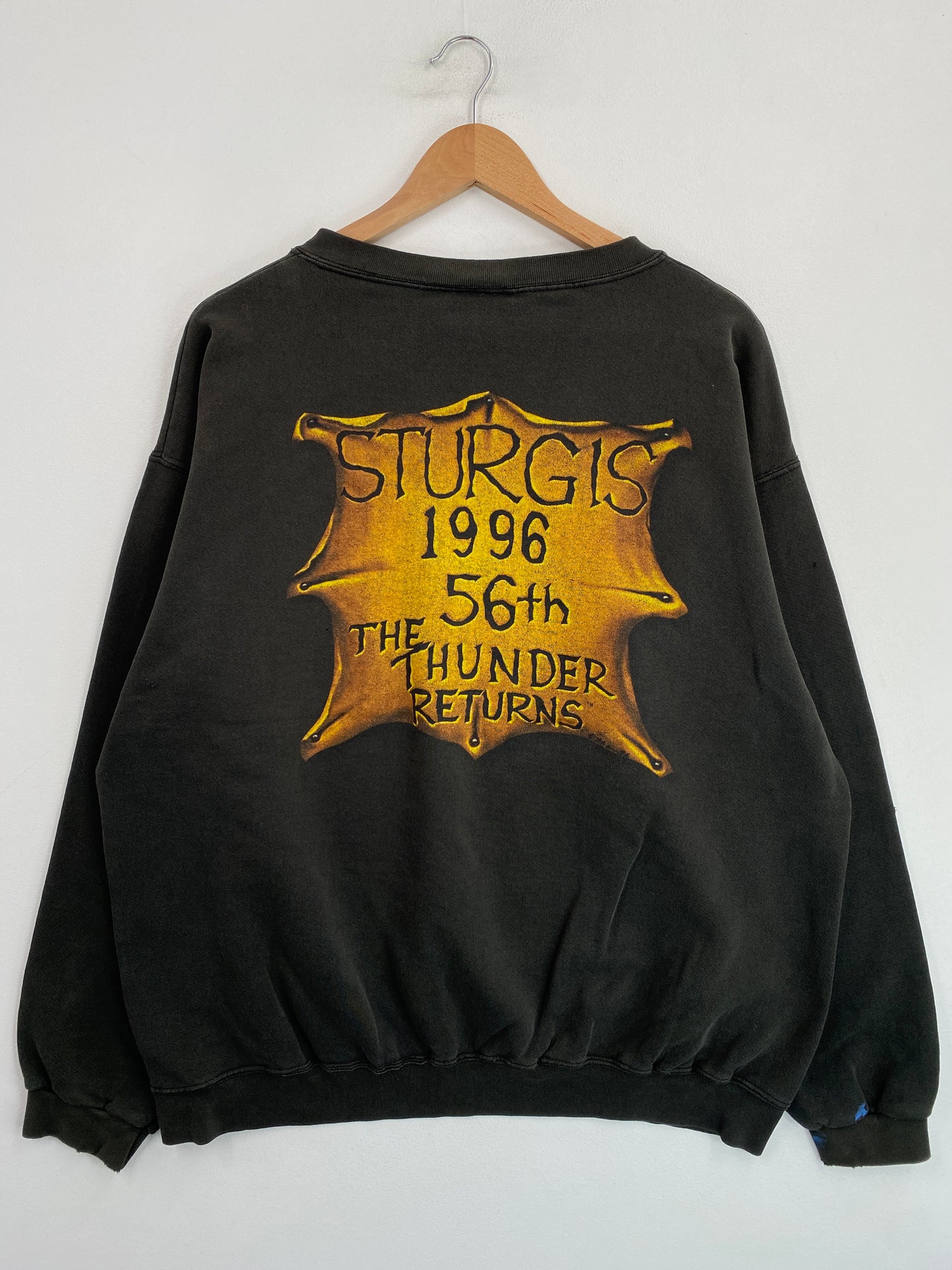 1996 STURGIS Made in USA Size L Vintage Sweat-Shirt / G6190S