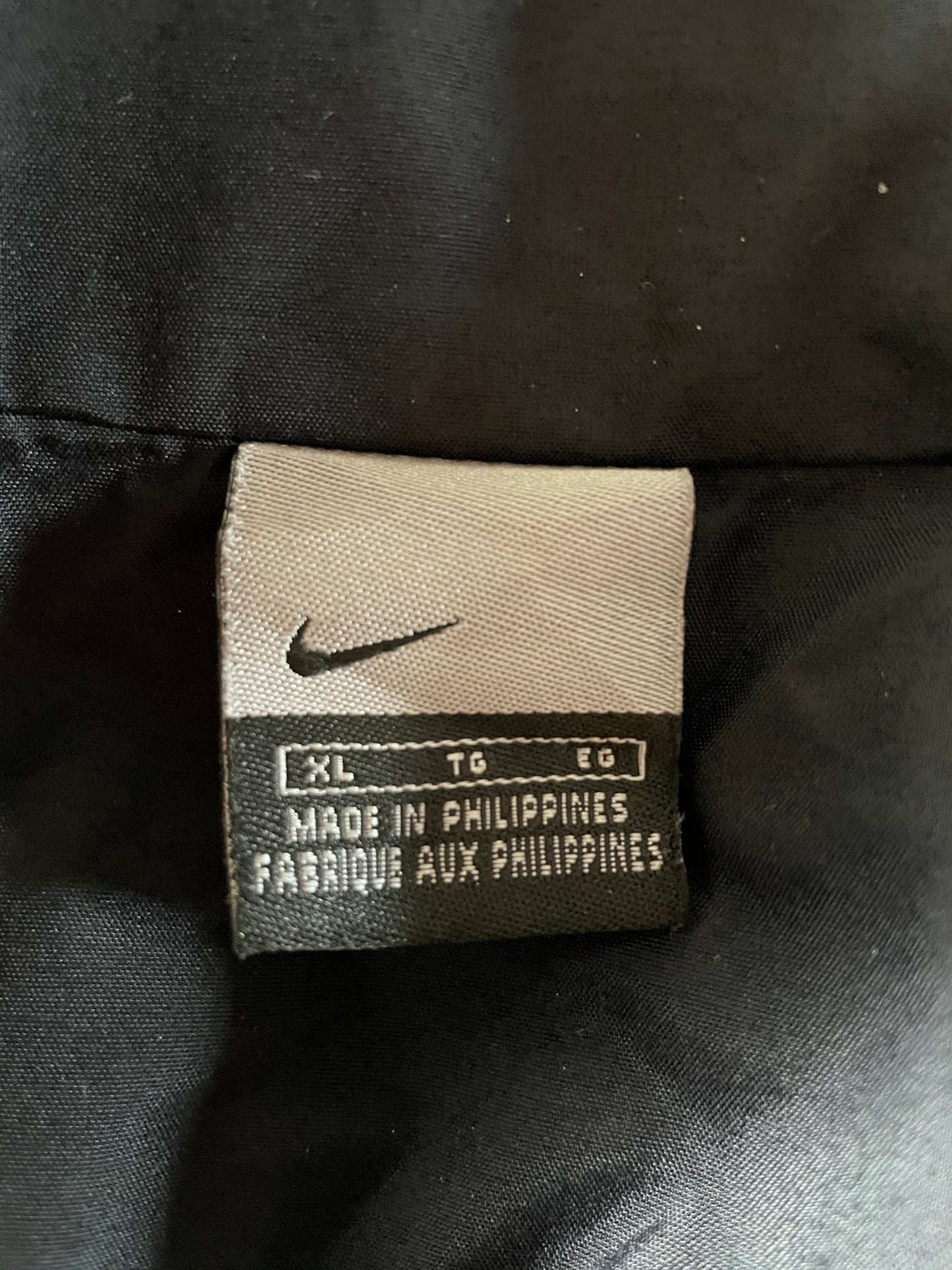 00’ NIKE Size XL Zip-up Nylon Jacket / G5109N