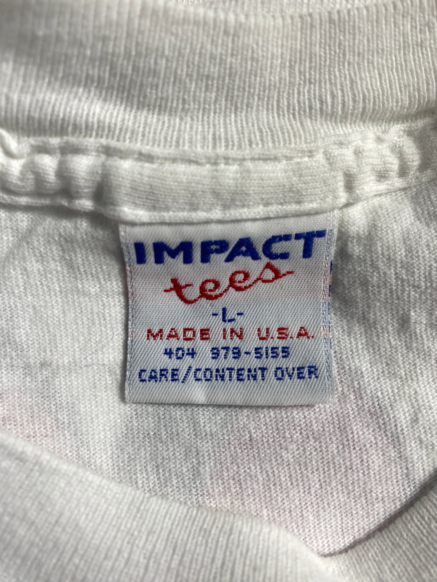 .90's PUMP IT UP WITH JESUS Made in USA Size L Vintage T-Shirts / F9681T