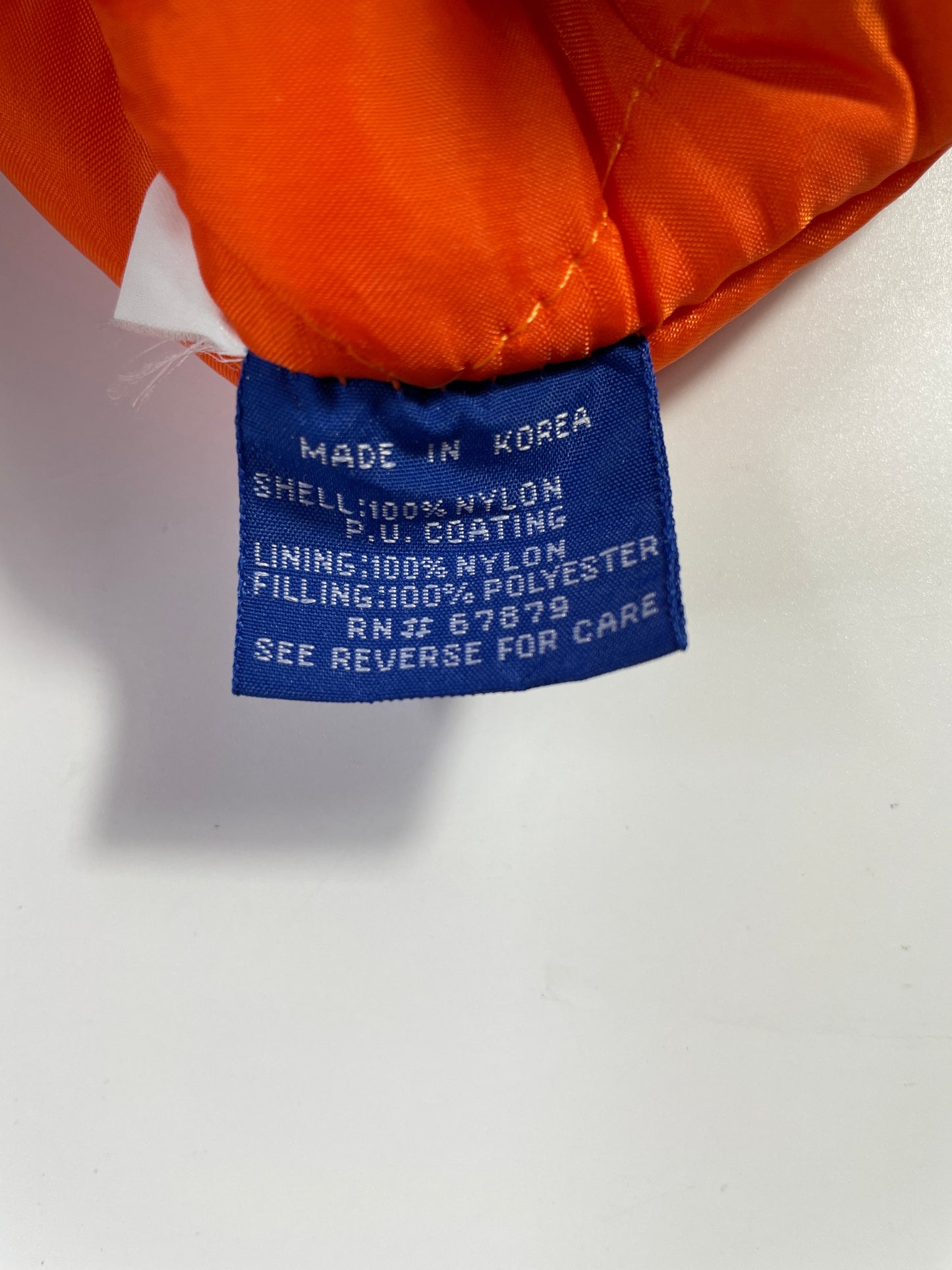 90’s STARTER x DENVER BRONCOS Size L Vintage NFL Padded Nylon Jacket / F5861N