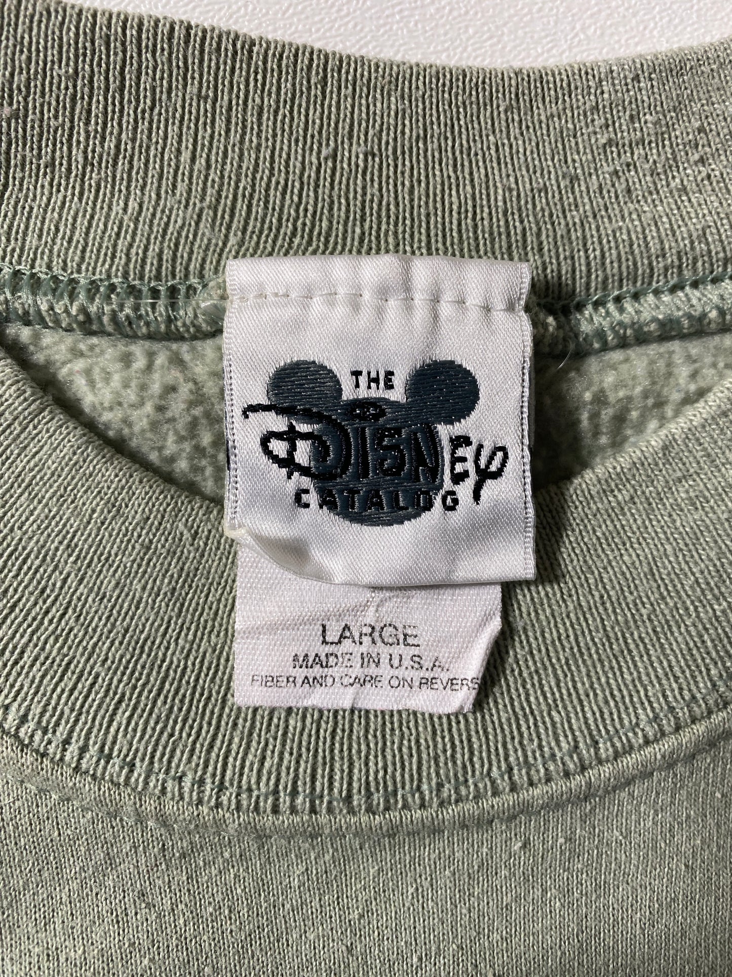 00' DISNEY BAMBI Made in USA Size L Vintage Sweat-shirt / F3269S