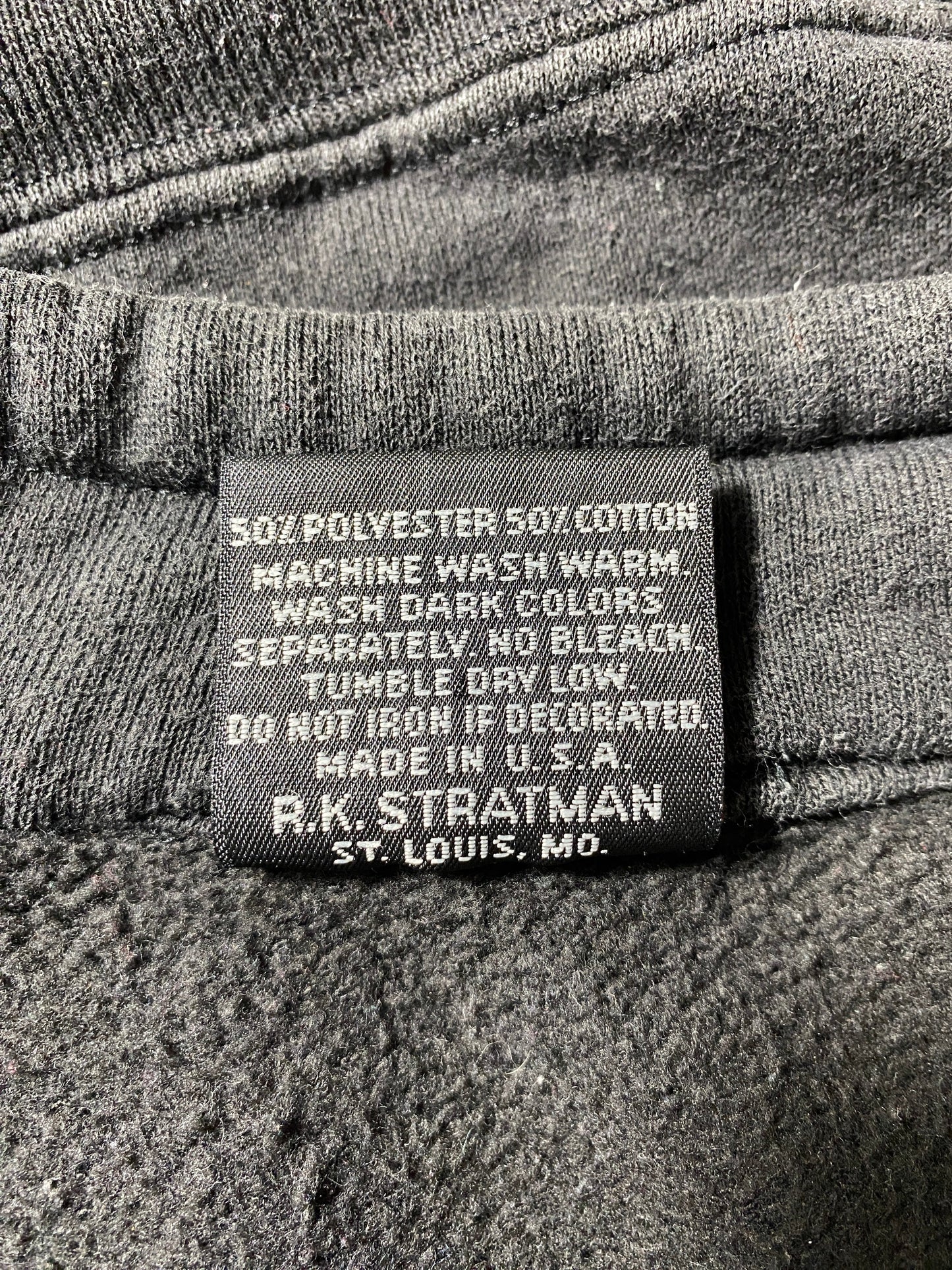 1991 HARLEY DAVIDSON Made in USA Size XL Vintage Half-zip Sweat Shirt / G1949S