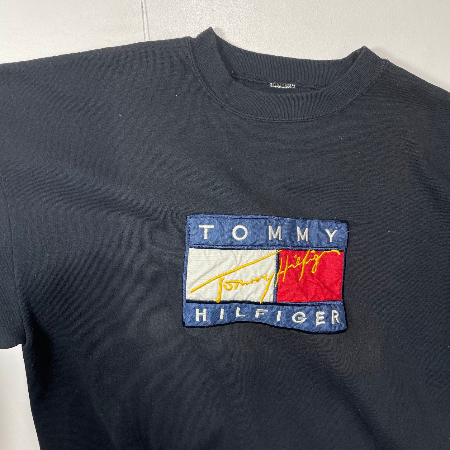 (Approx.L) 90’s Remake TOMMY HILFIGER Sweatshirt / A1414S