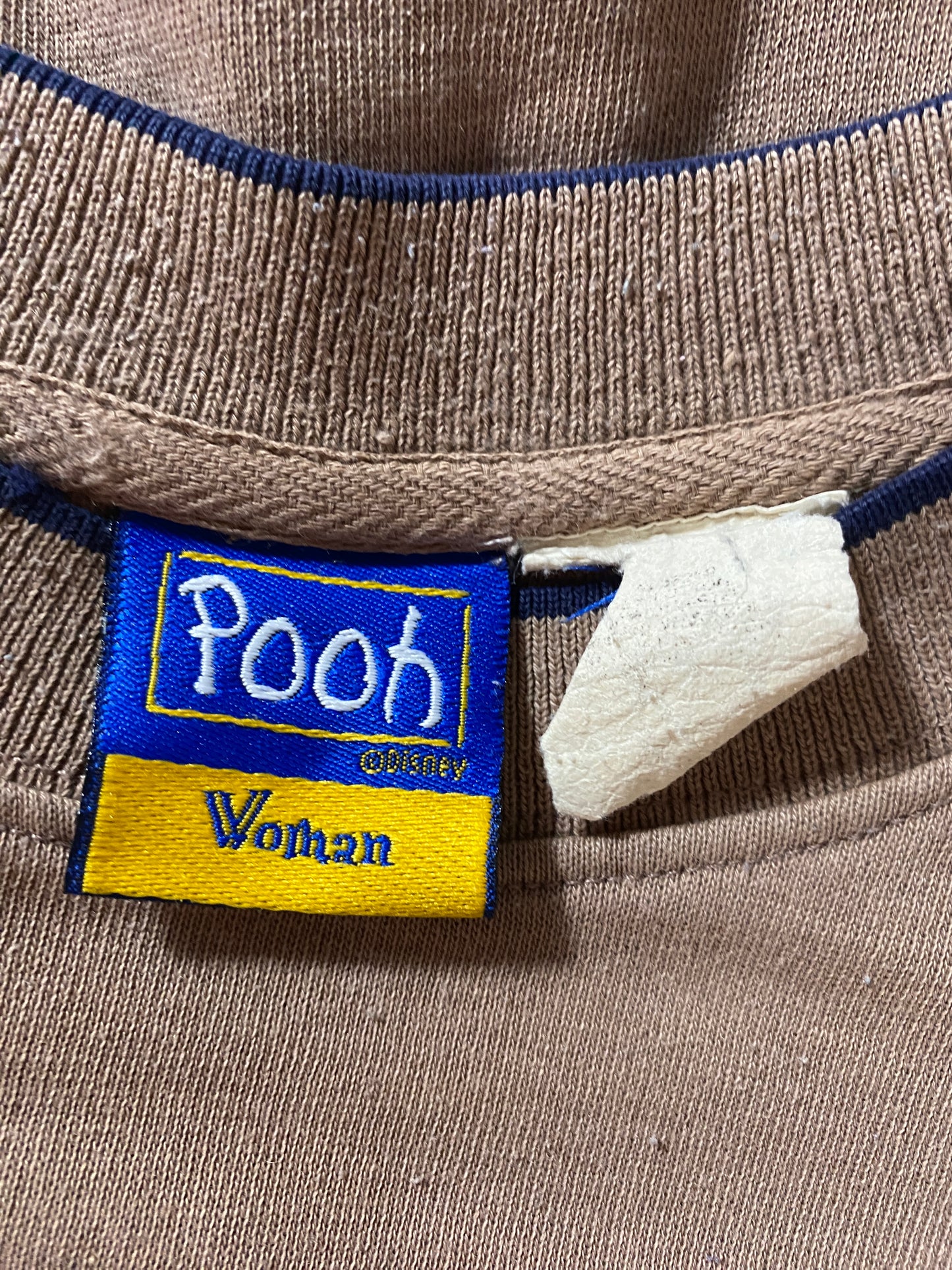 Vintage DISNEY POOH DISNEY Size Approx. Ladies XL Sweat-Shirt / G3547S