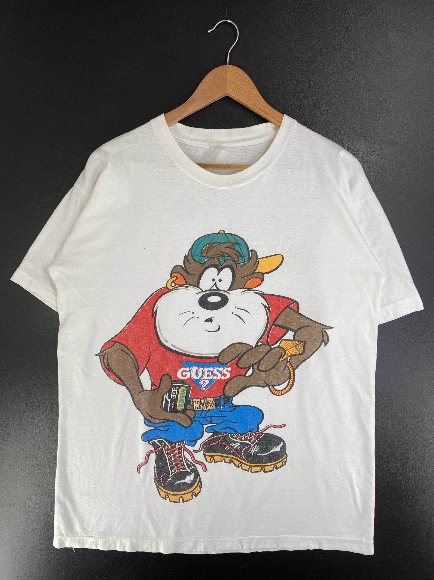 Vintage LOONEY TUNES TAZ Size Approx. L T-shirt / G2827T