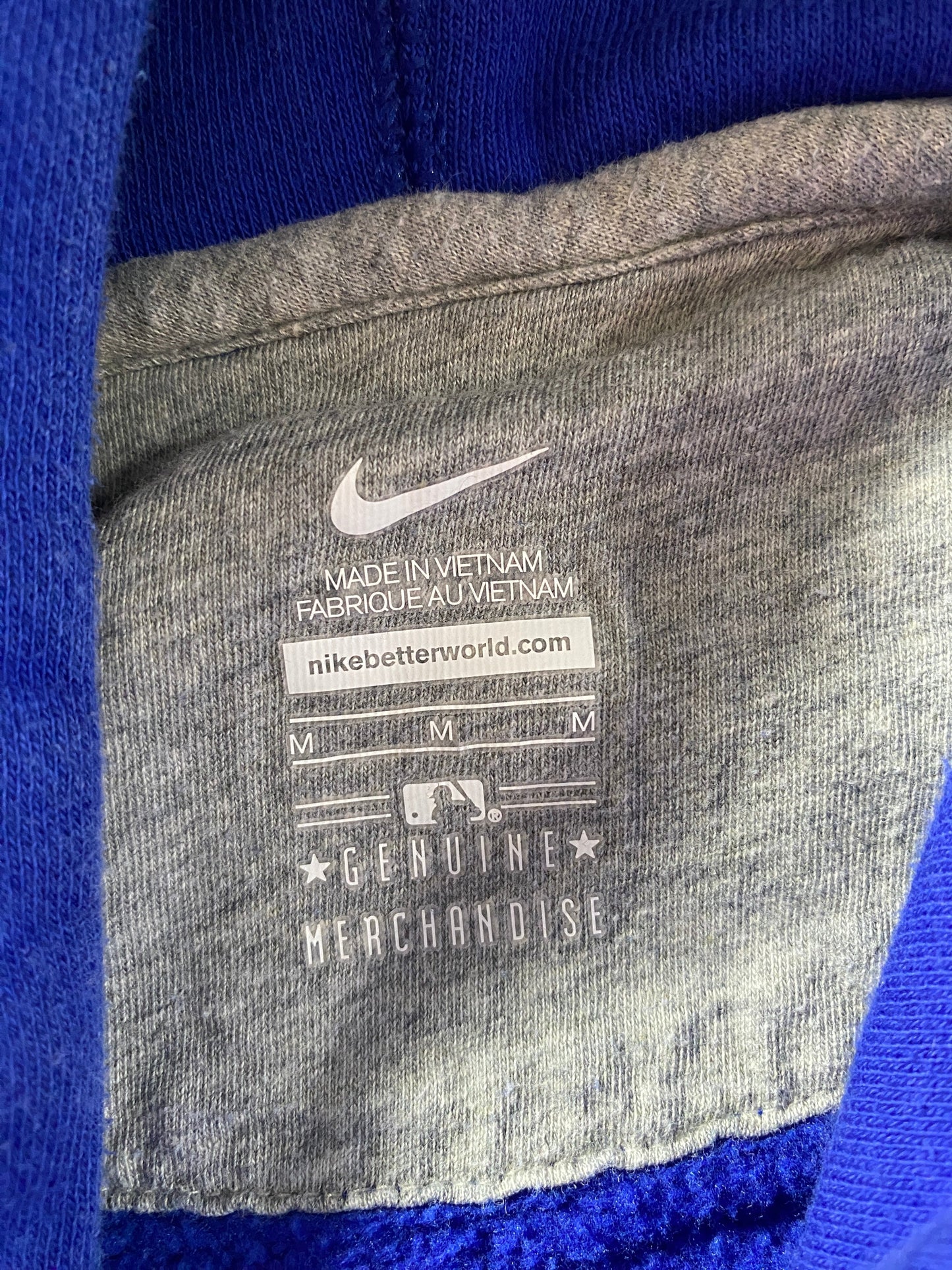Vintage NIKE x CUBS Size Boy M MLB Hoodie Sweat-Shirt / G1898S