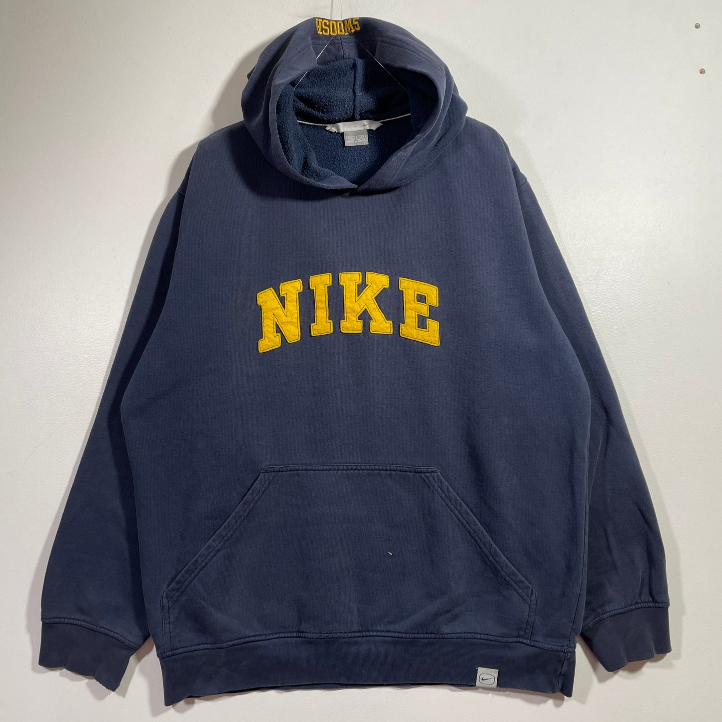 (XL) 00' NIKE SPELLOUT Vintage Hoodie Sweatshirt / A0805S