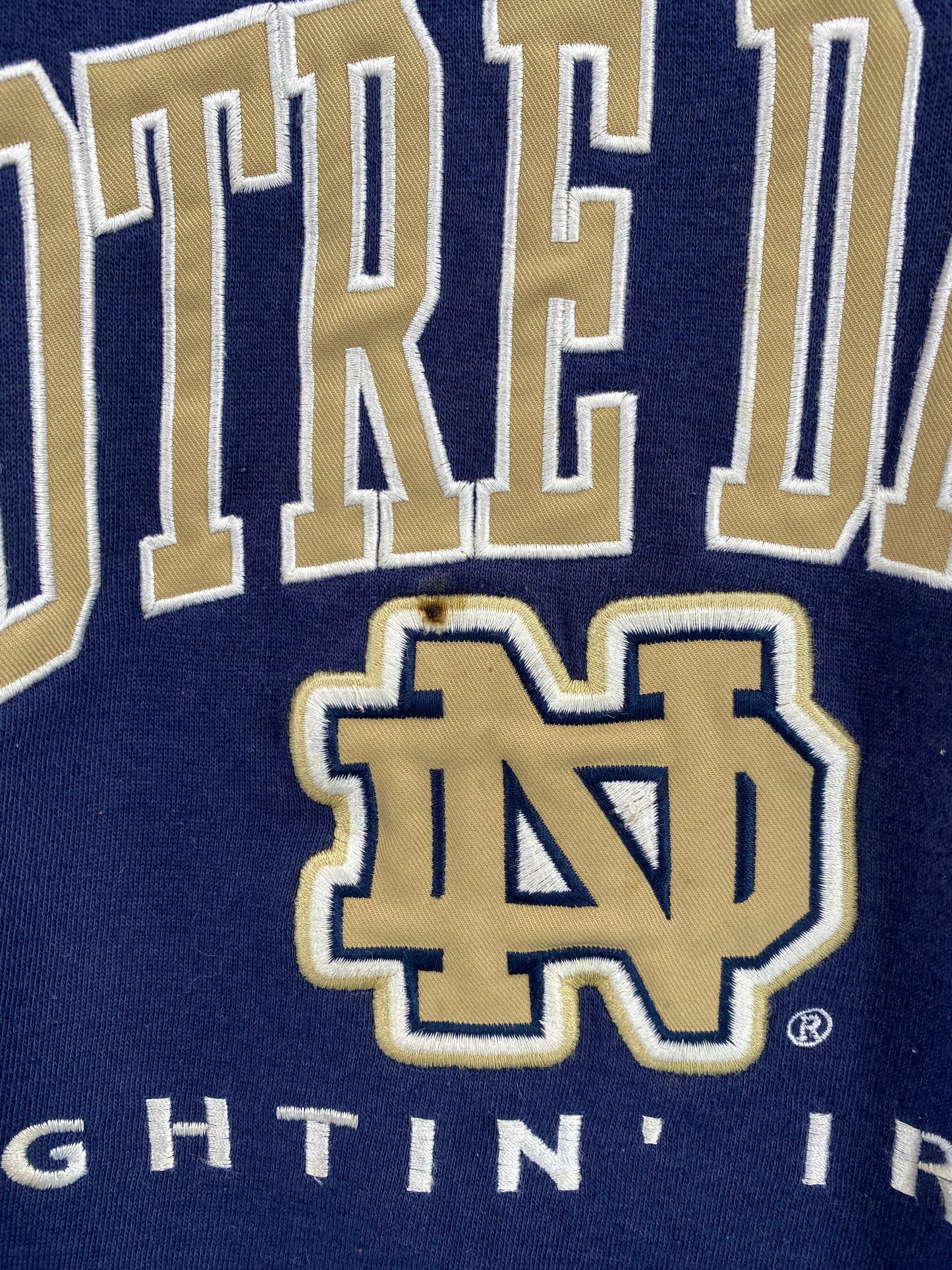 90's NORTRE DAME FIGHTING IRISH Size XL Vintage College Sweat-shirt / G5459S