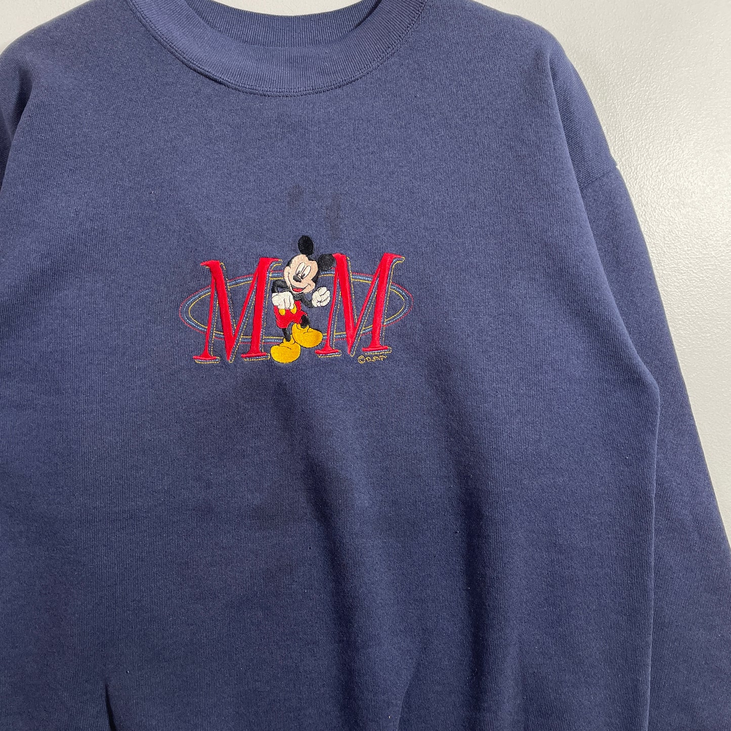 (M) 90's DISNEY MICKEY Vintage Sweatshirt / A1149S