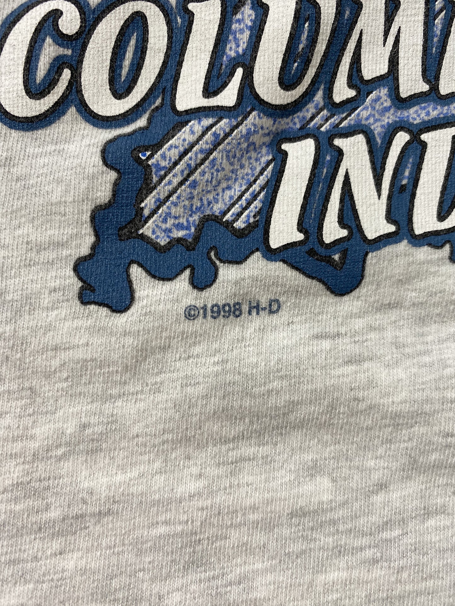 1998' HARLEY DAVIDSON Made in USA Size L Vintage T-Shirt / E9389T