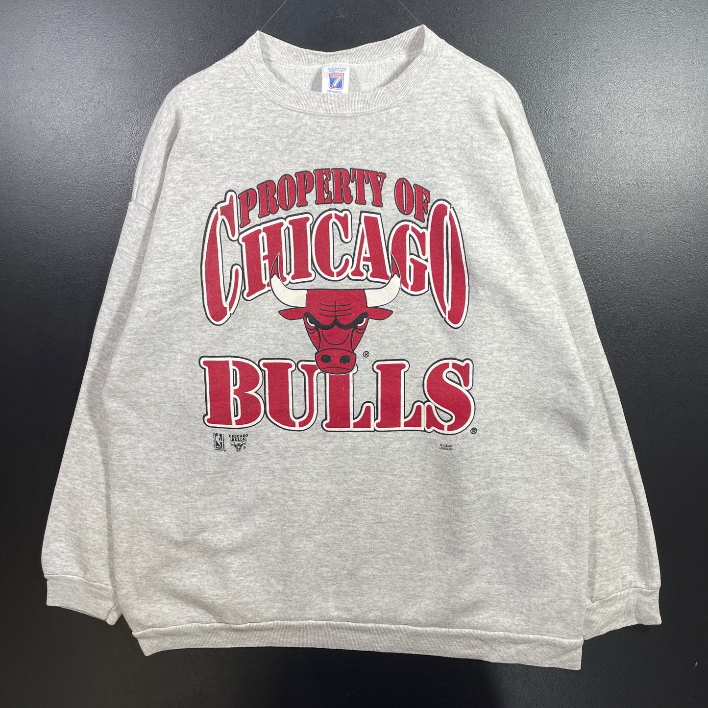 (XXL) 90's CHICAGO BULLS Vintage Sweatshirt / A1035S