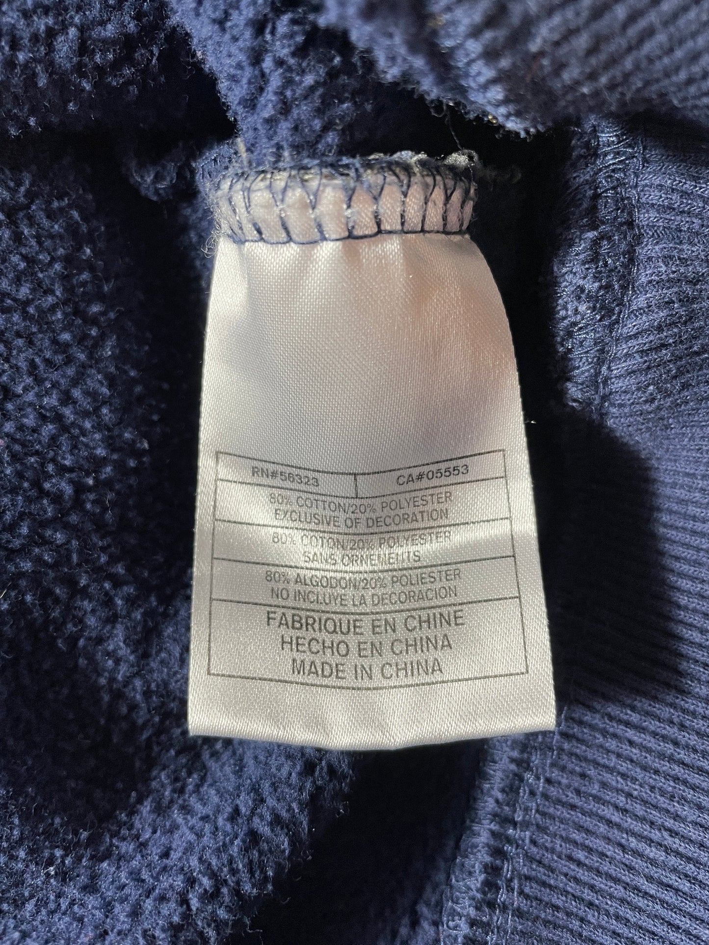 00' NIKE x BRIGHAM YOUNG UNIVERSITY Size S Vintage College Hoodie Sweat Shirt / G4383S