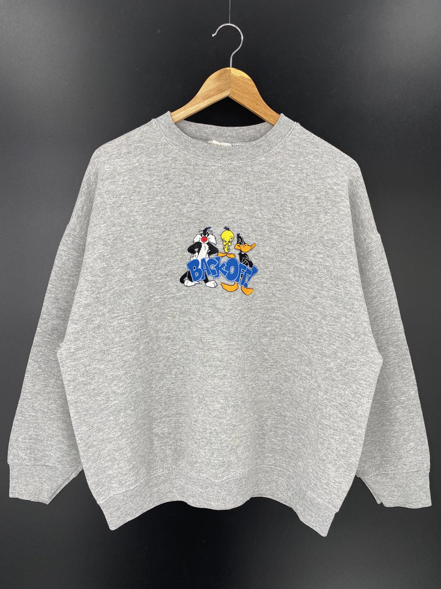 1997 LOONEY TUNES Made in USA Size XL Vintage Sweat-shirt / E8051S