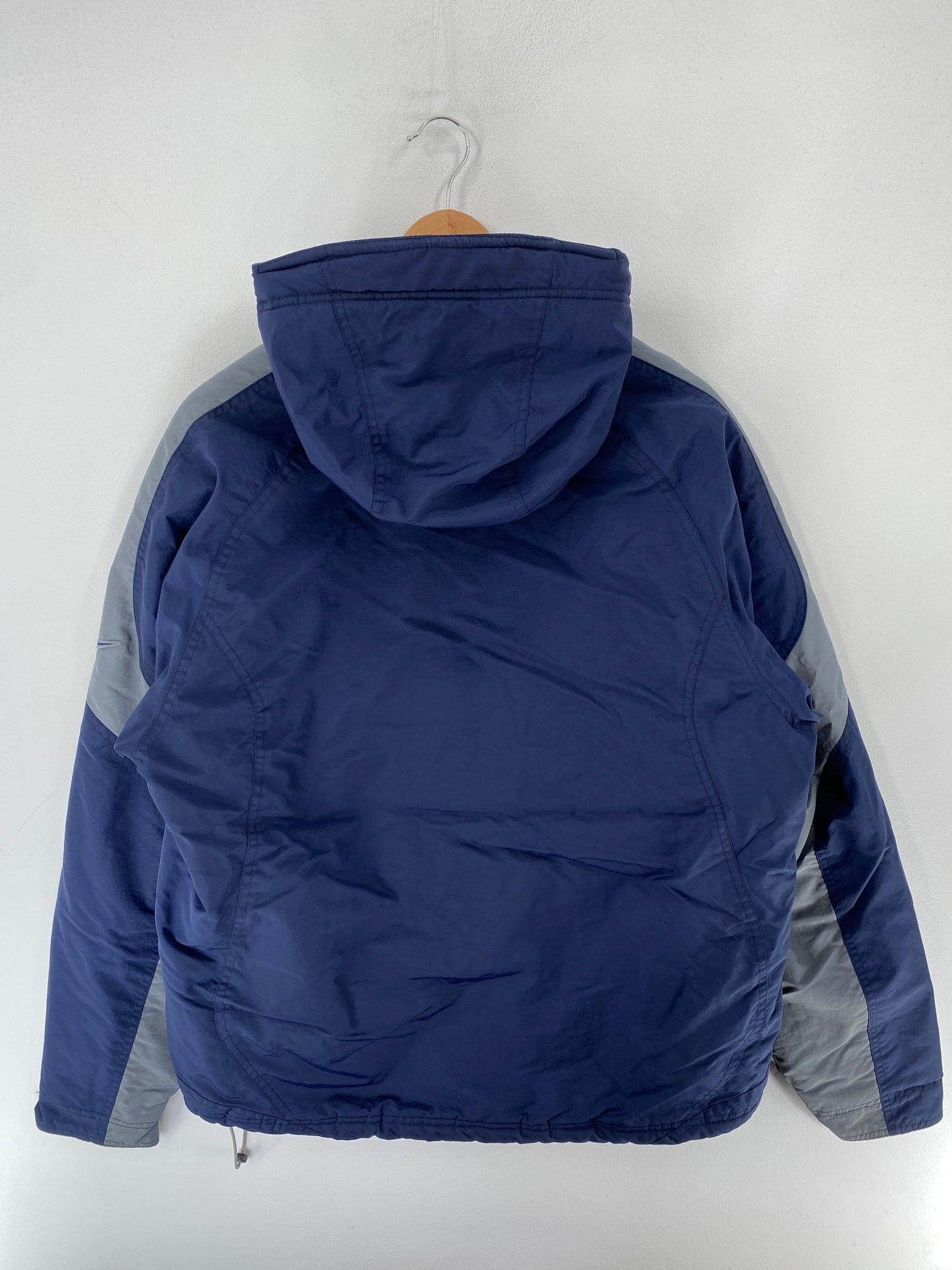 00’ NIKE Size Approx. M Nylon Padded Zip-up Jacket / F6415N