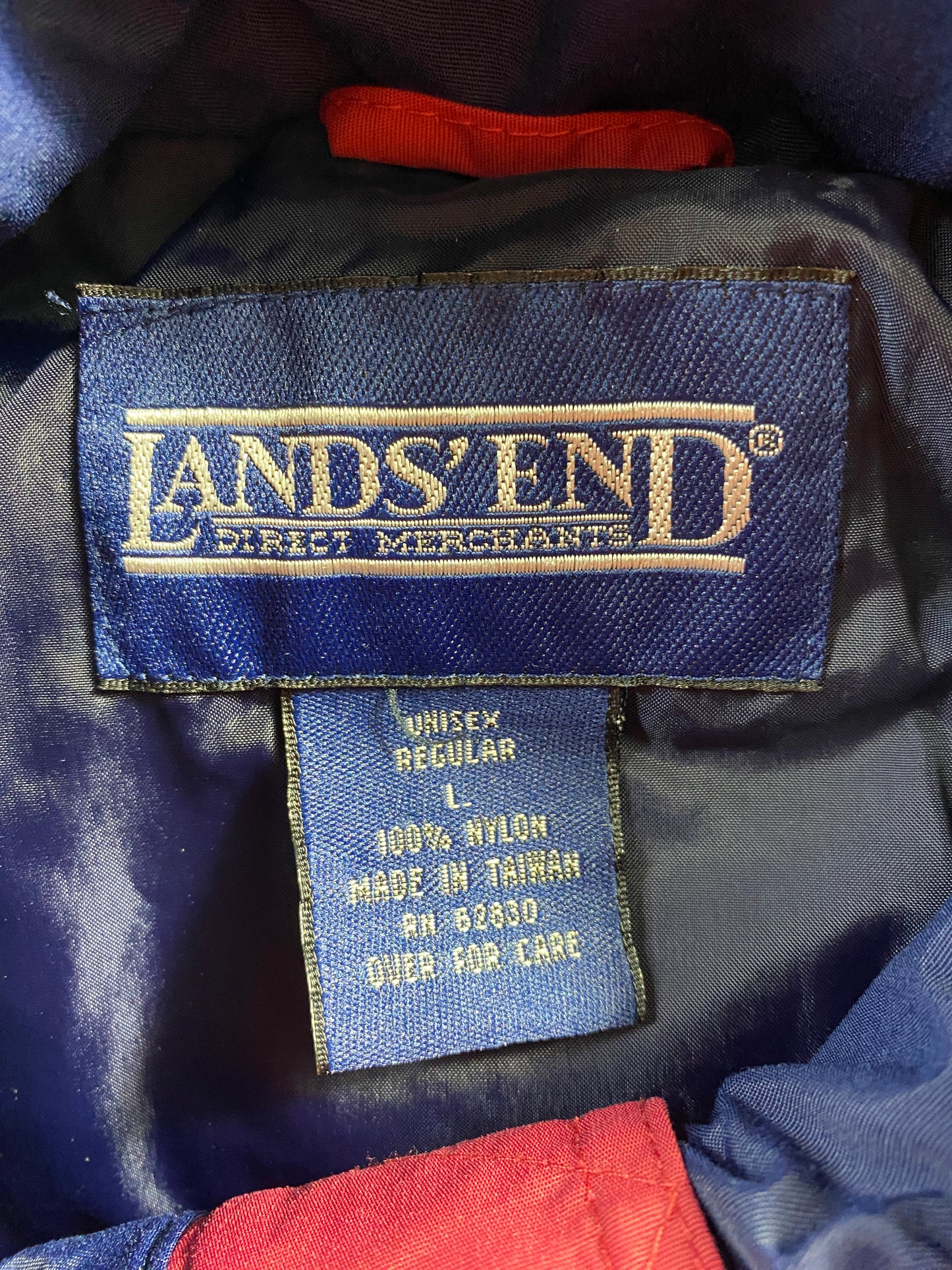 90’s LANDS' END Size L Nylon Jacket / F6814N