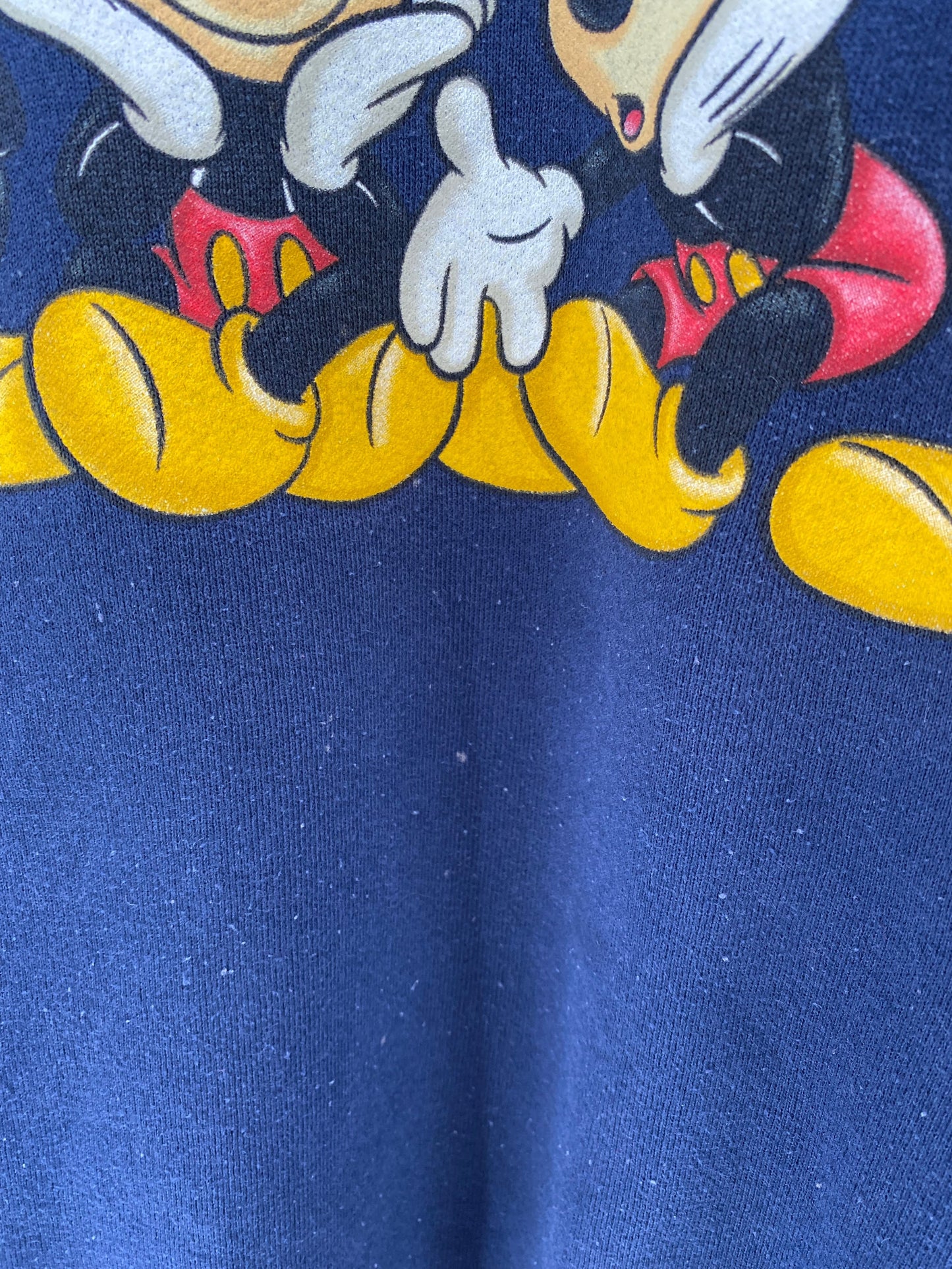 00’ DISNEY MICKEY Made in USA Size XL Vintage Sweat-shirt / F3155S