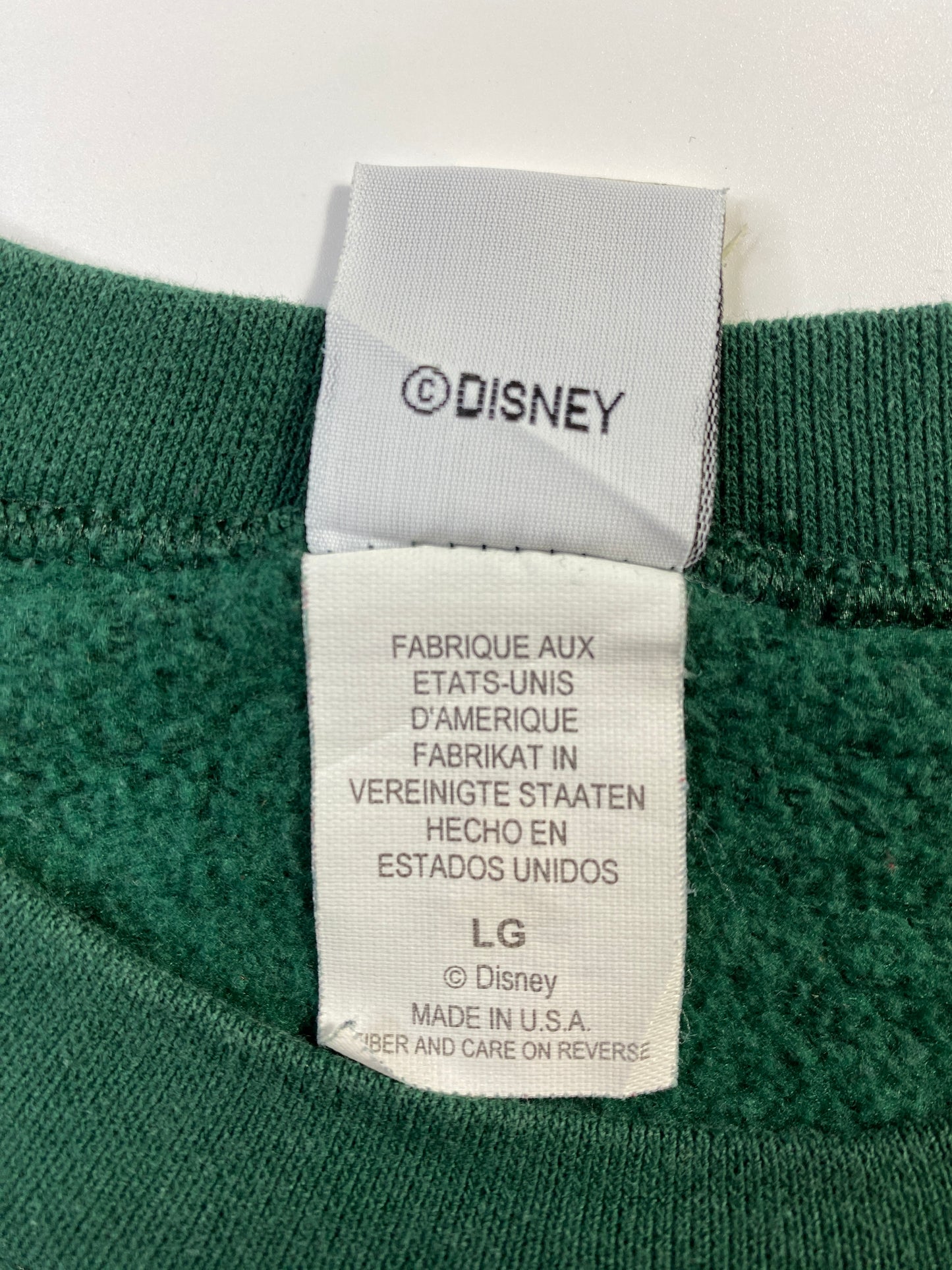 90's DISNEY POOH Made in USA Size L Vintage Sweat-shirt / F954S
