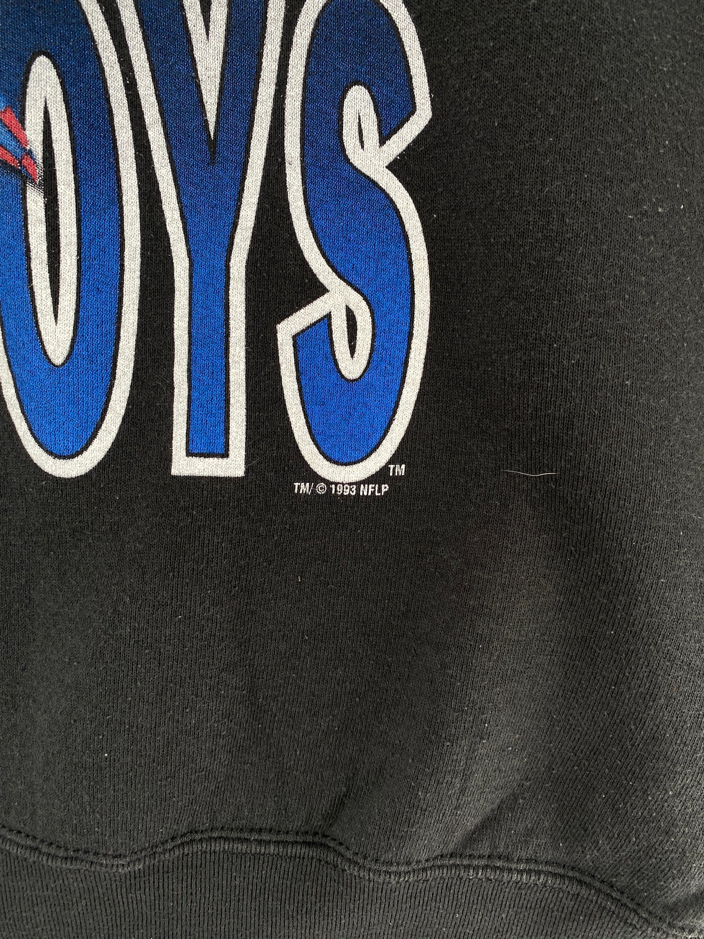 1993 DALLAS COWBOYS x TASMANIAN DEVIL Made in USA Size XL Vintage NFL Sweat / F1090S