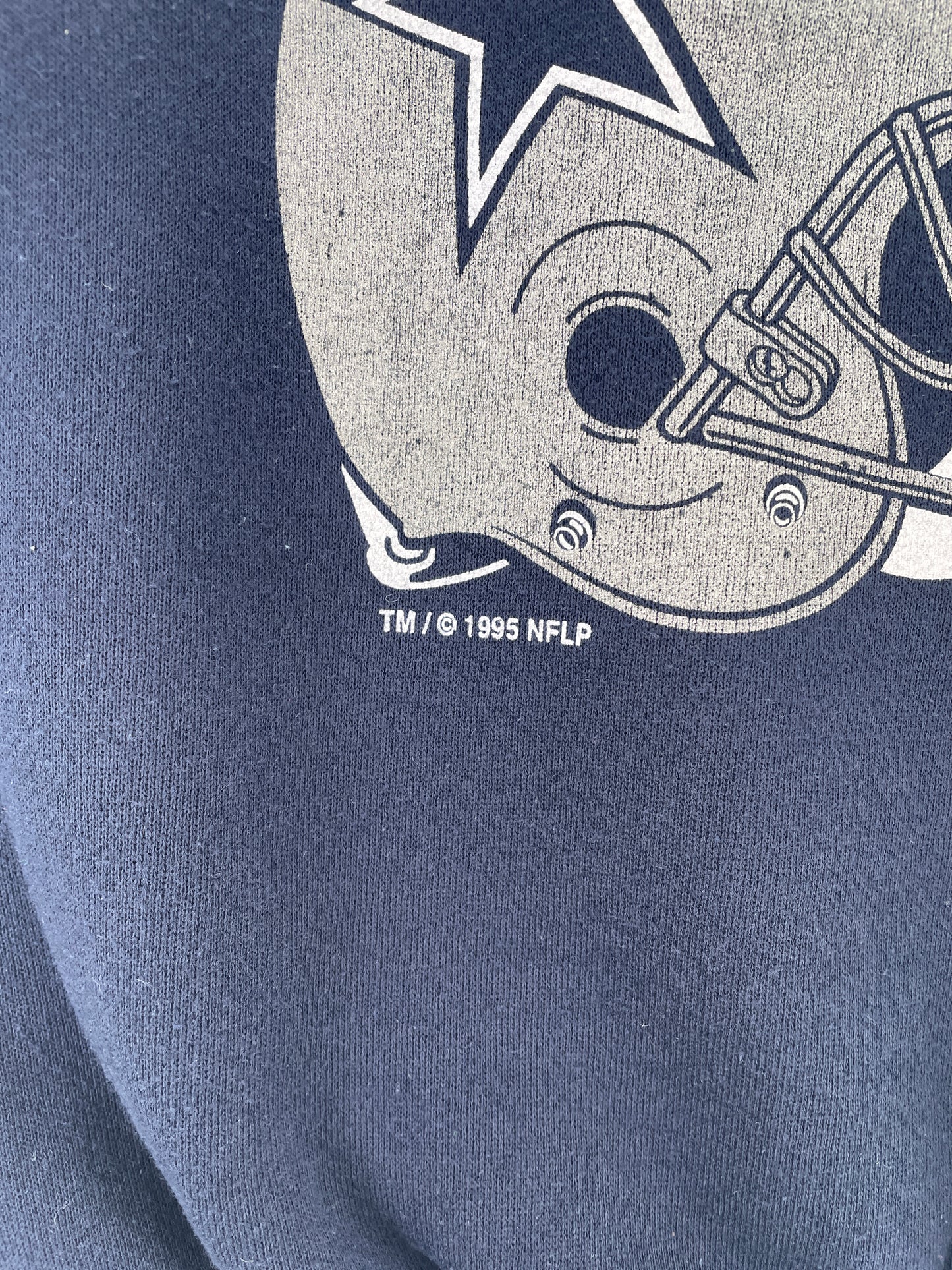 1995 DALLAS COWBOYS Made in USA Size L Vintage Sweat-shirt / G450S